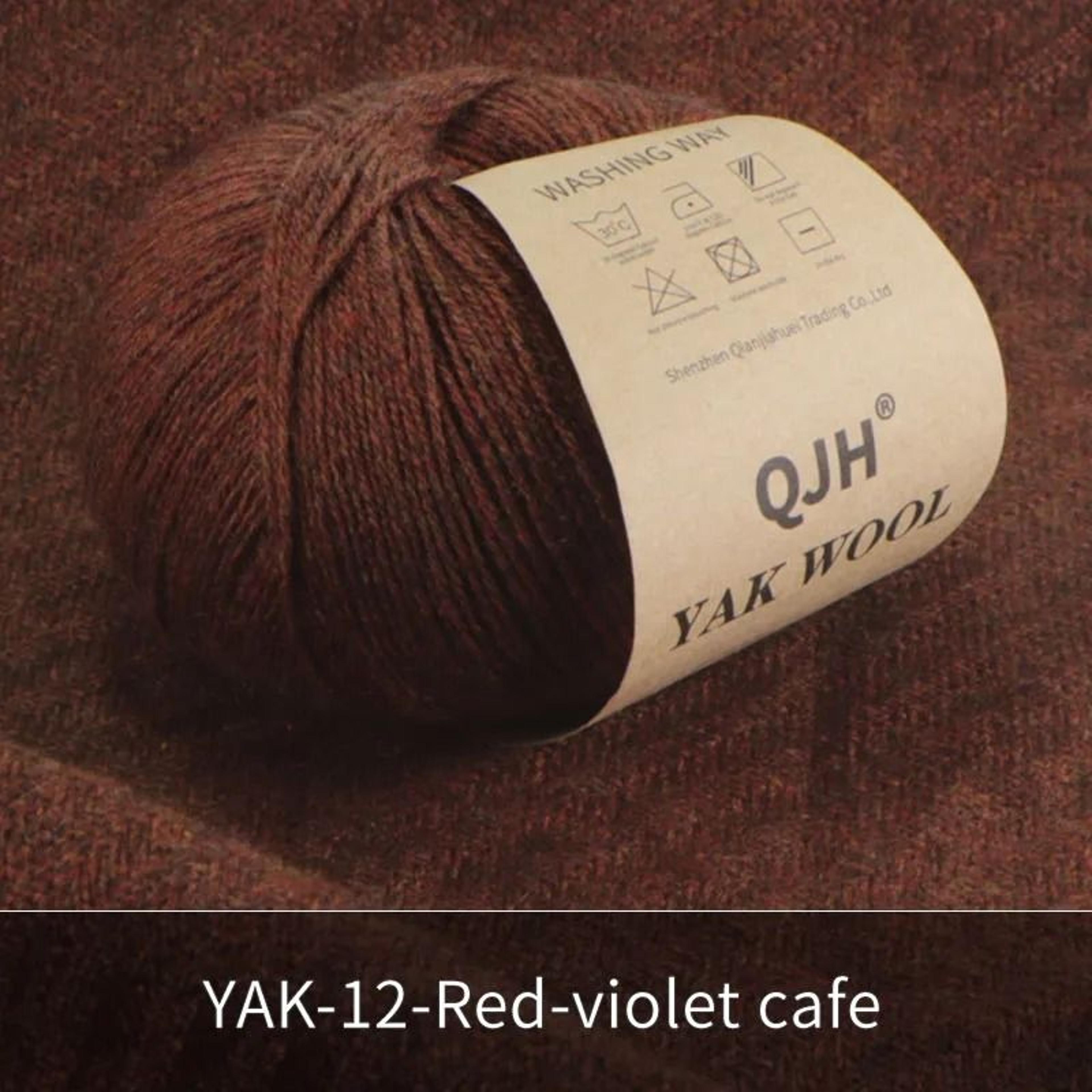 3Piece Yak Wool HandKnitting  Crochet Yarn Set 9