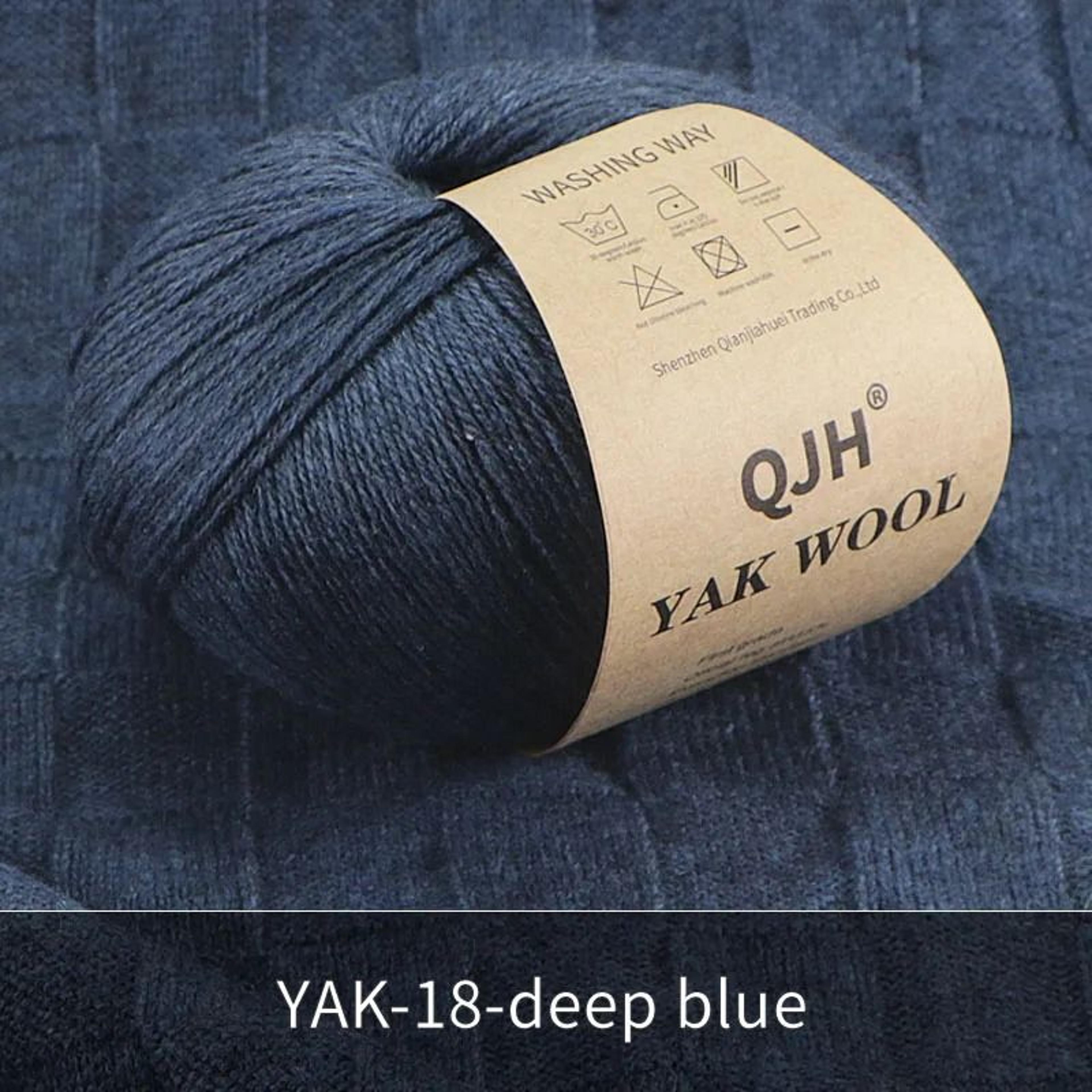 3Piece Yak Wool HandKnitting  Crochet Yarn Set 10