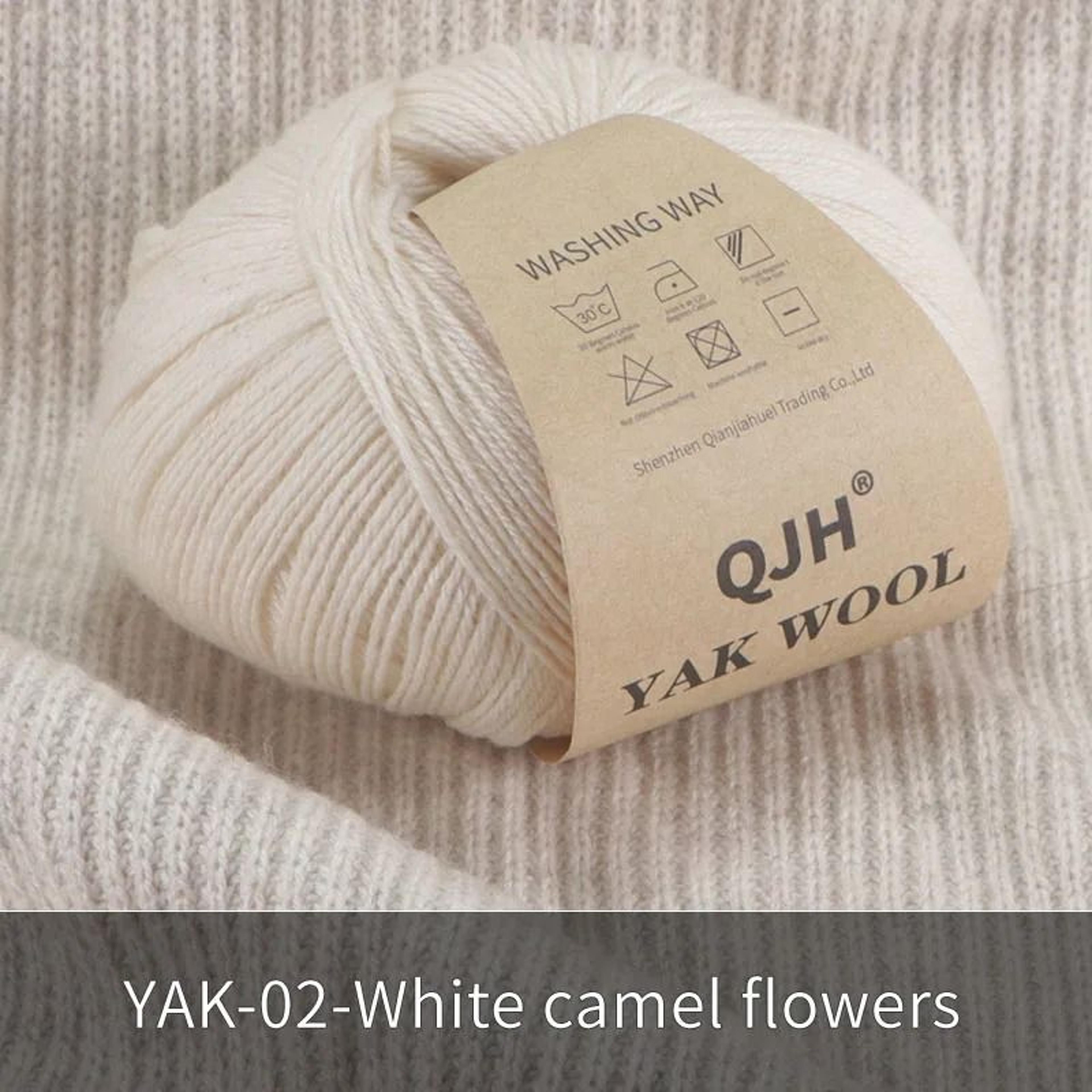 3Piece Yak Wool HandKnitting  Crochet Yarn Set 13