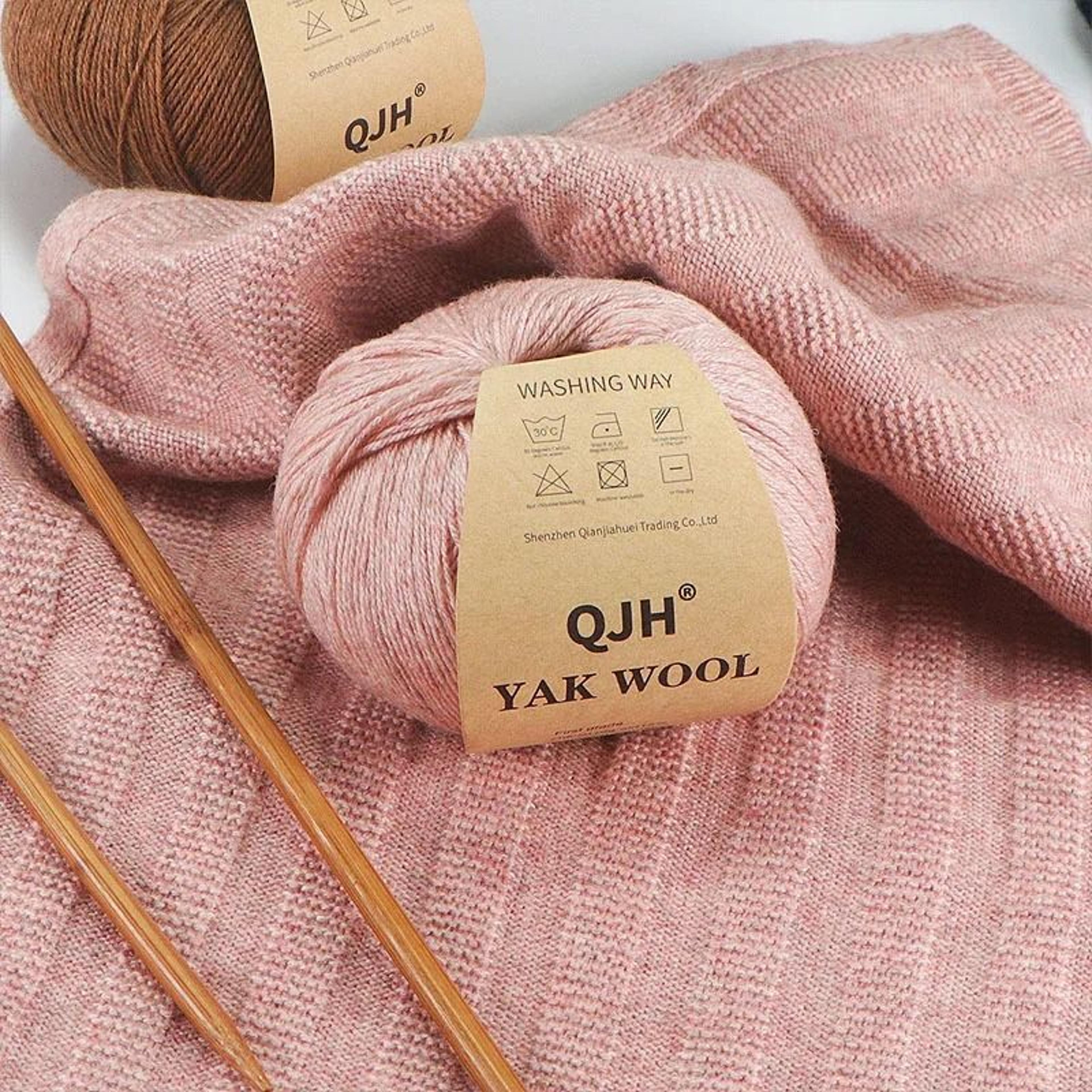 3Piece Yak Wool HandKnitting  Crochet Yarn Set 3