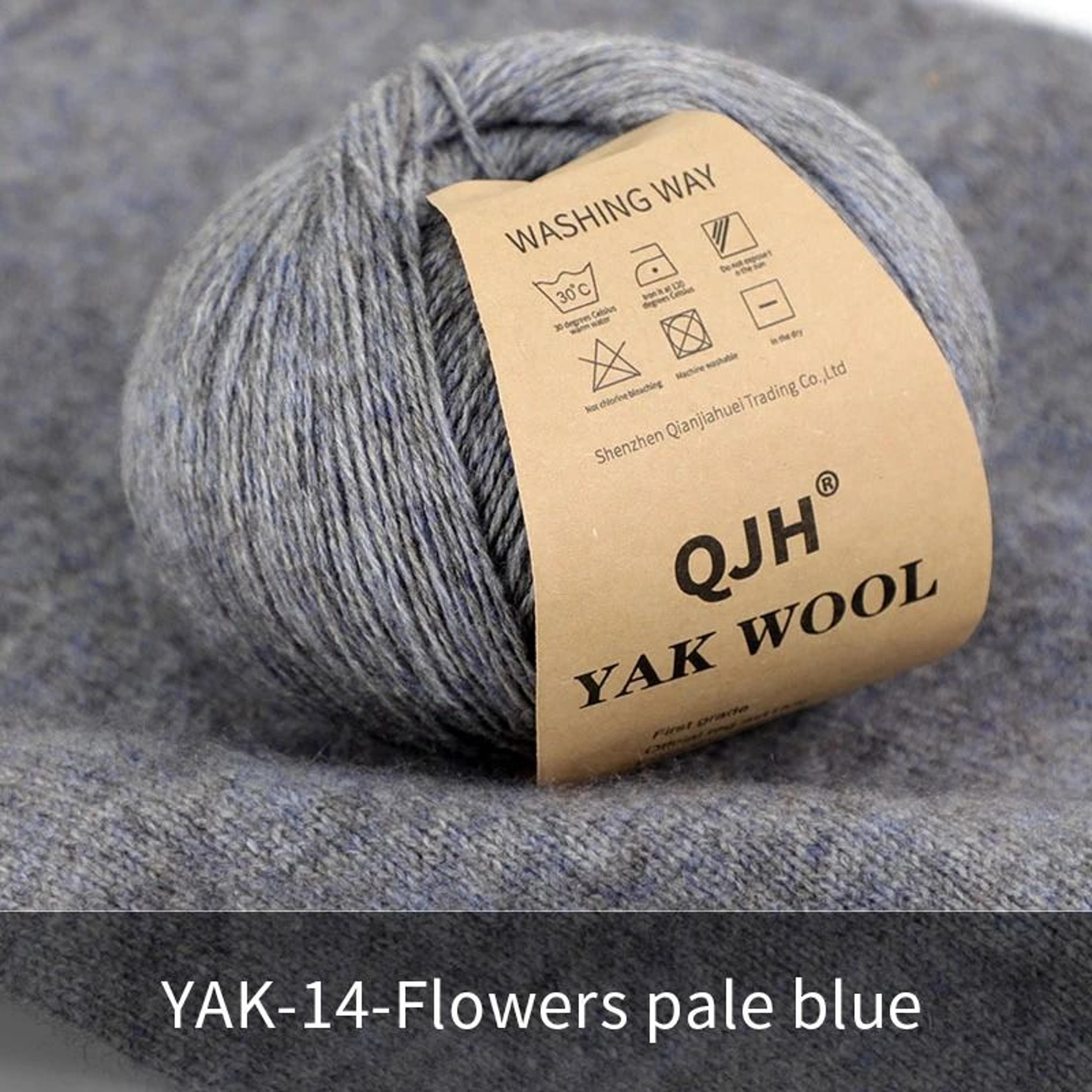 3Piece Yak Wool HandKnitting  Crochet Yarn Set 8
