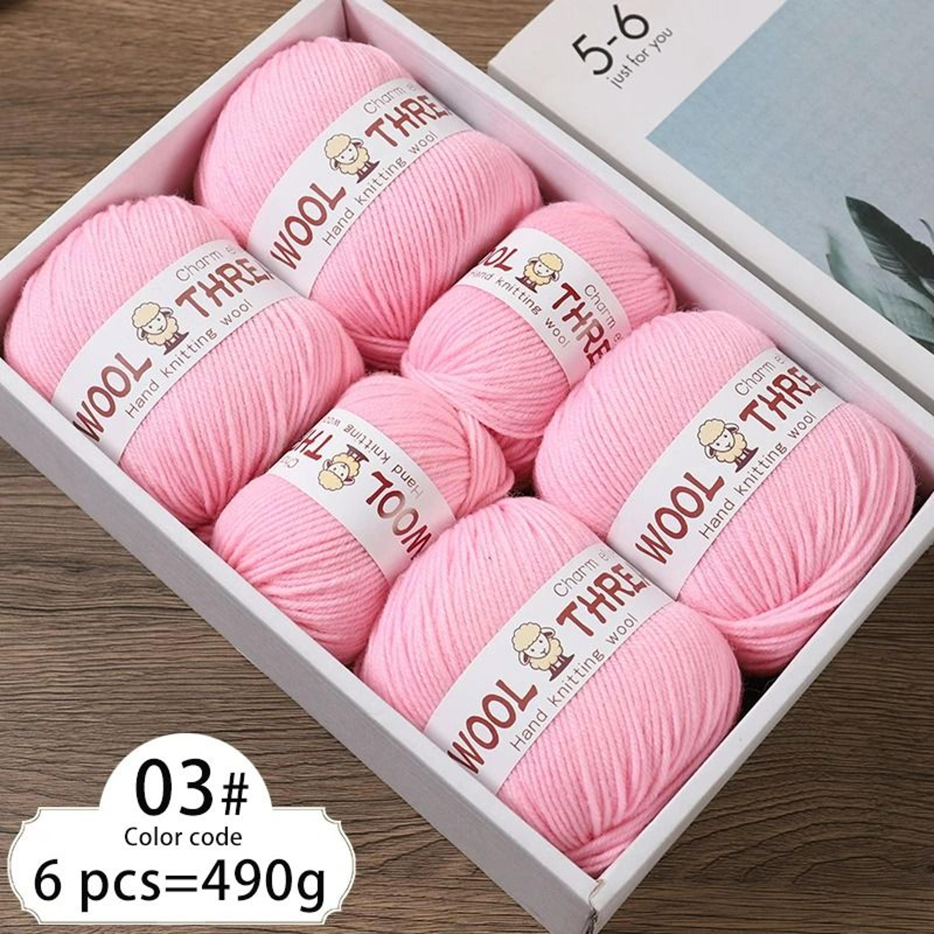 11 Lb MediumCoarse Fine Wool HandKnitting Yarn 9