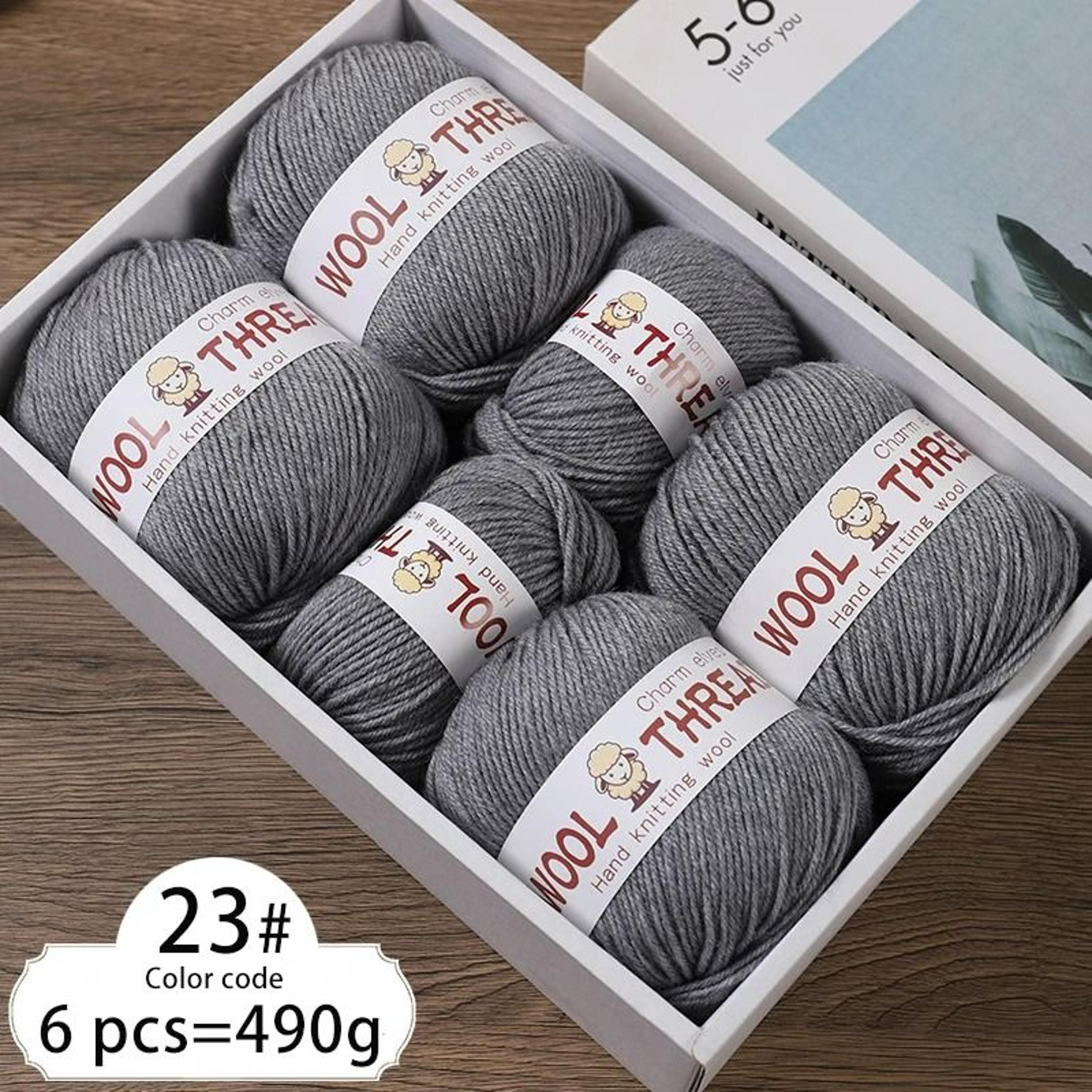 11 Lb MediumCoarse Fine Wool HandKnitting Yarn 14