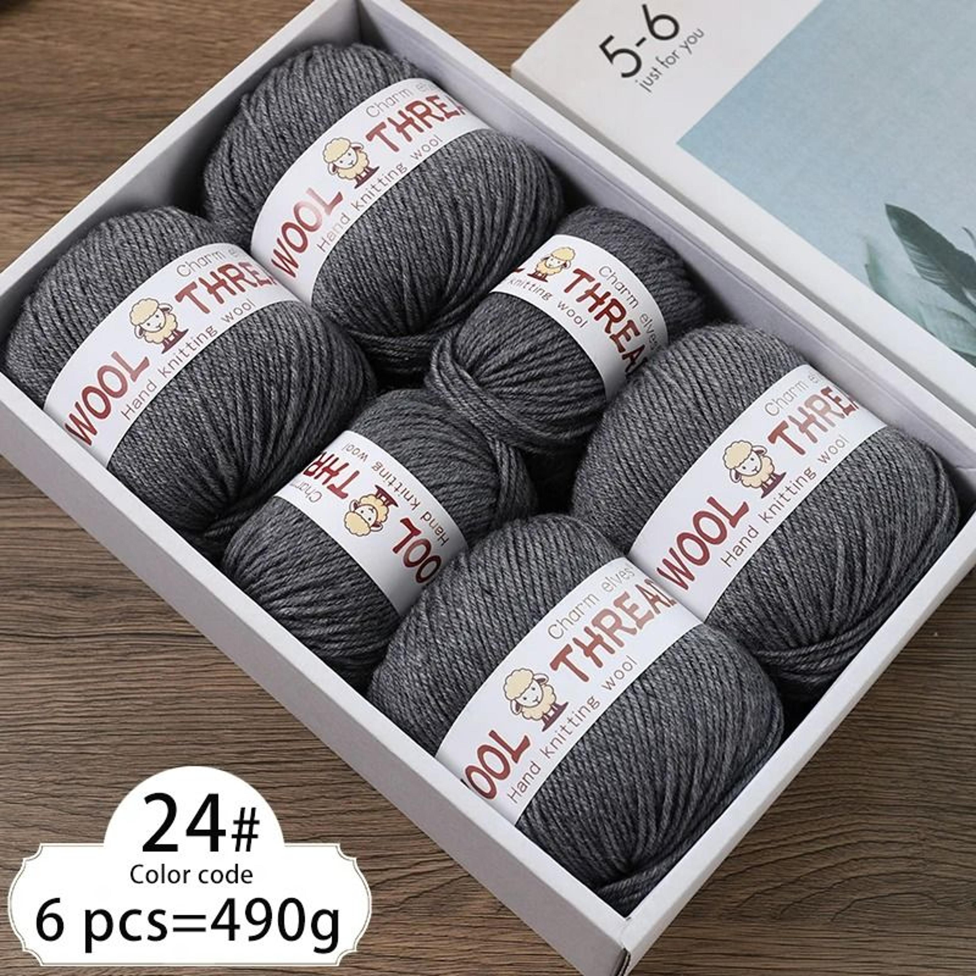 11 Lb MediumCoarse Fine Wool HandKnitting Yarn 15