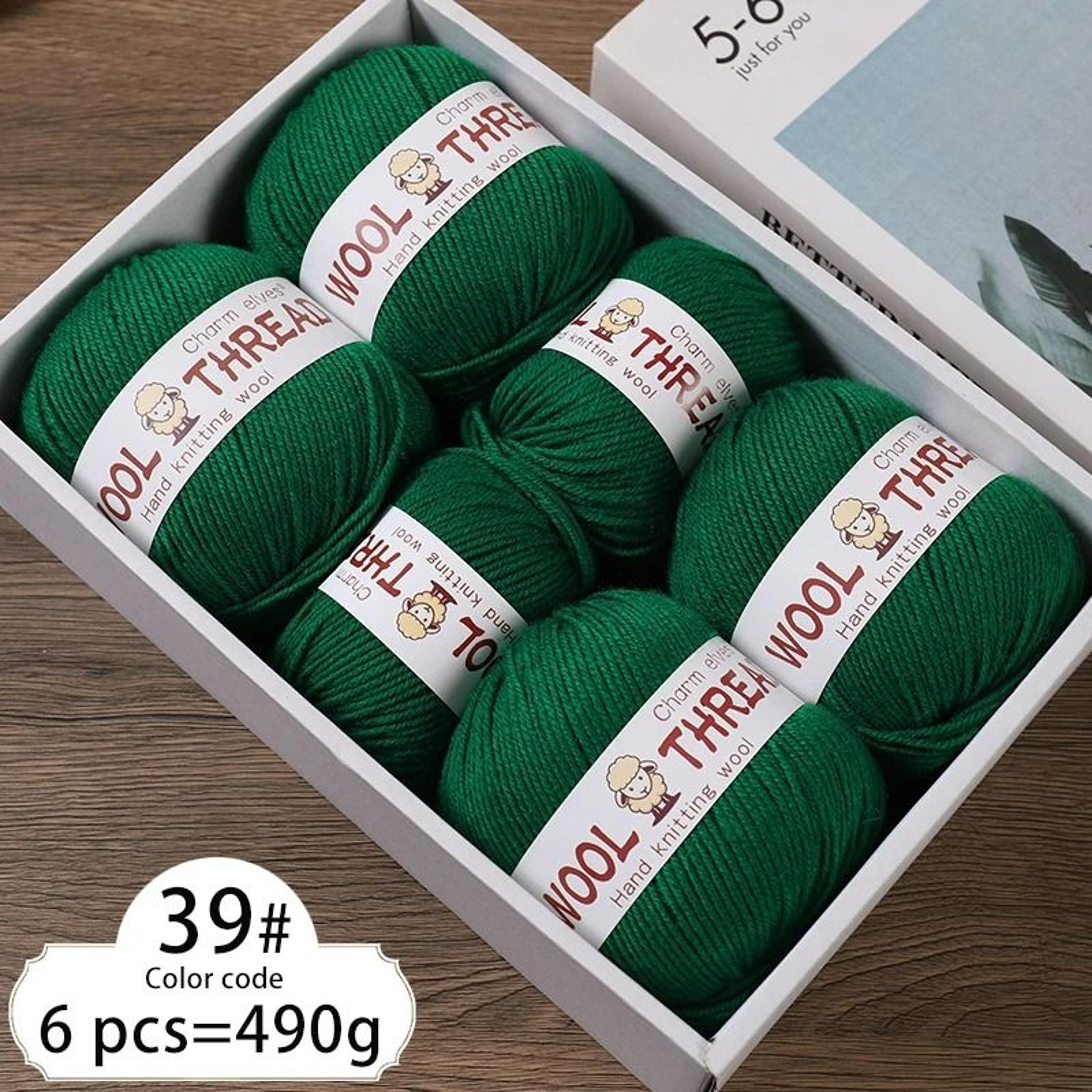 11 Lb MediumCoarse Fine Wool HandKnitting Yarn 18