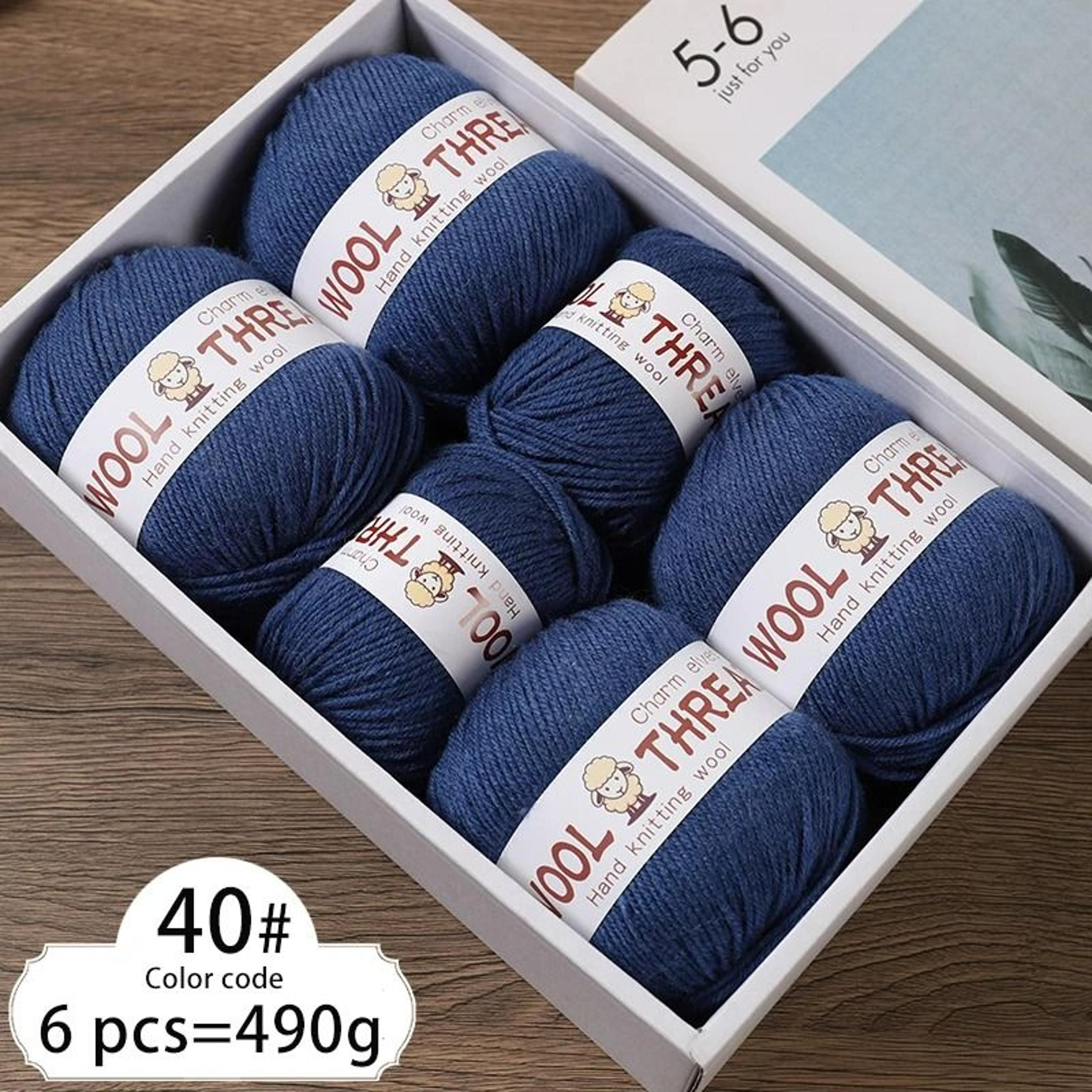 11 Lb MediumCoarse Fine Wool HandKnitting Yarn 19