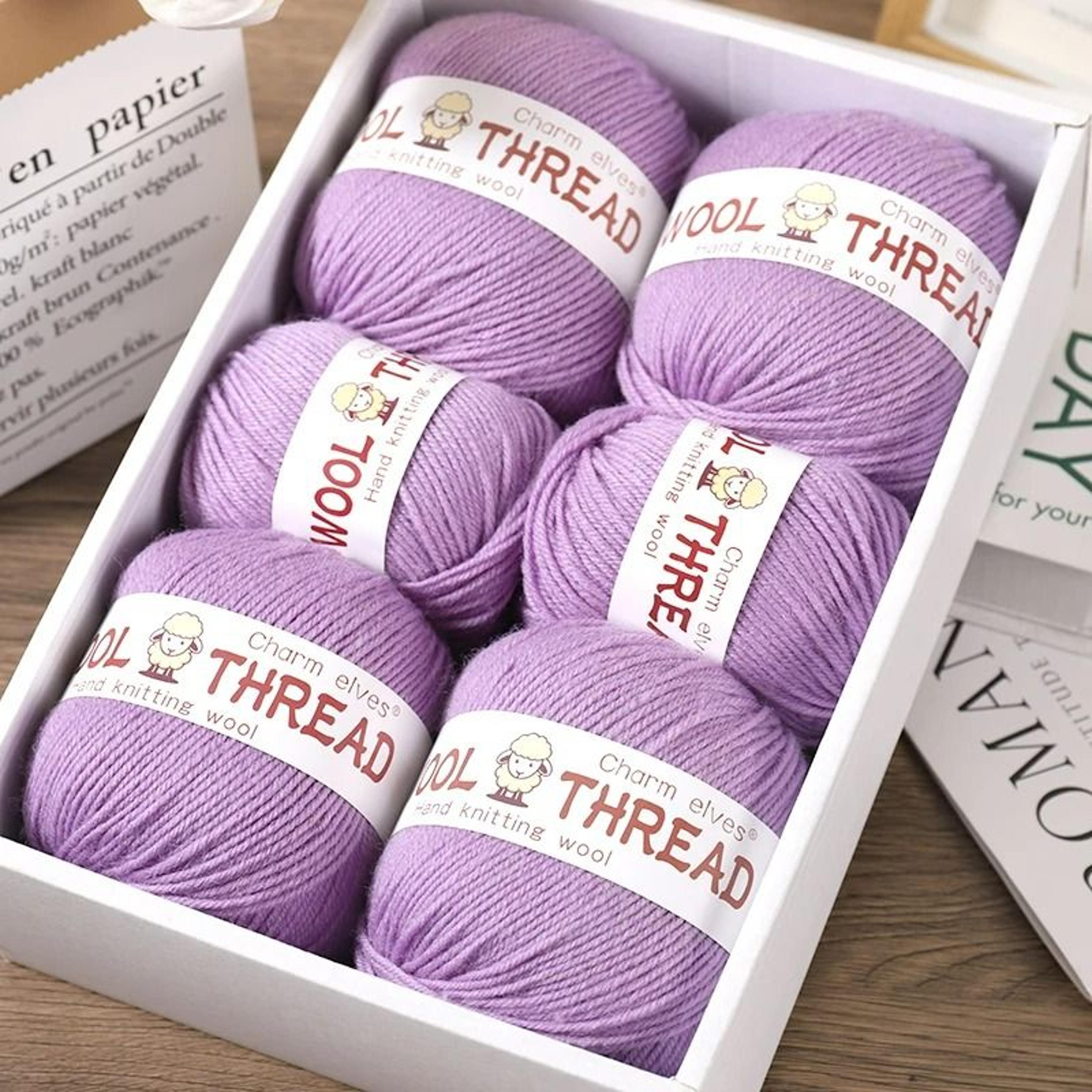 11 Lb MediumCoarse Fine Wool HandKnitting Yarn 4