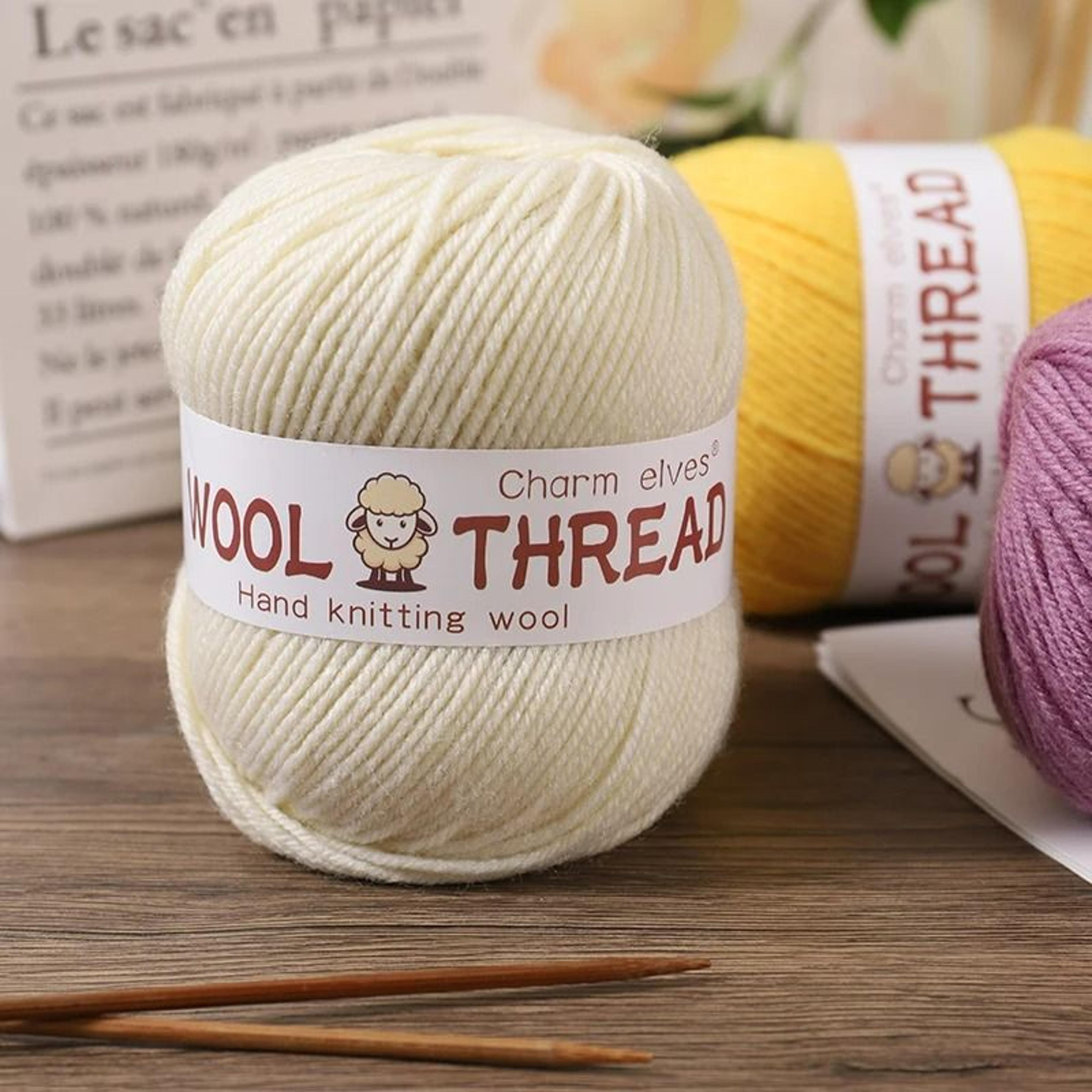 11 Lb MediumCoarse Fine Wool HandKnitting Yarn 5