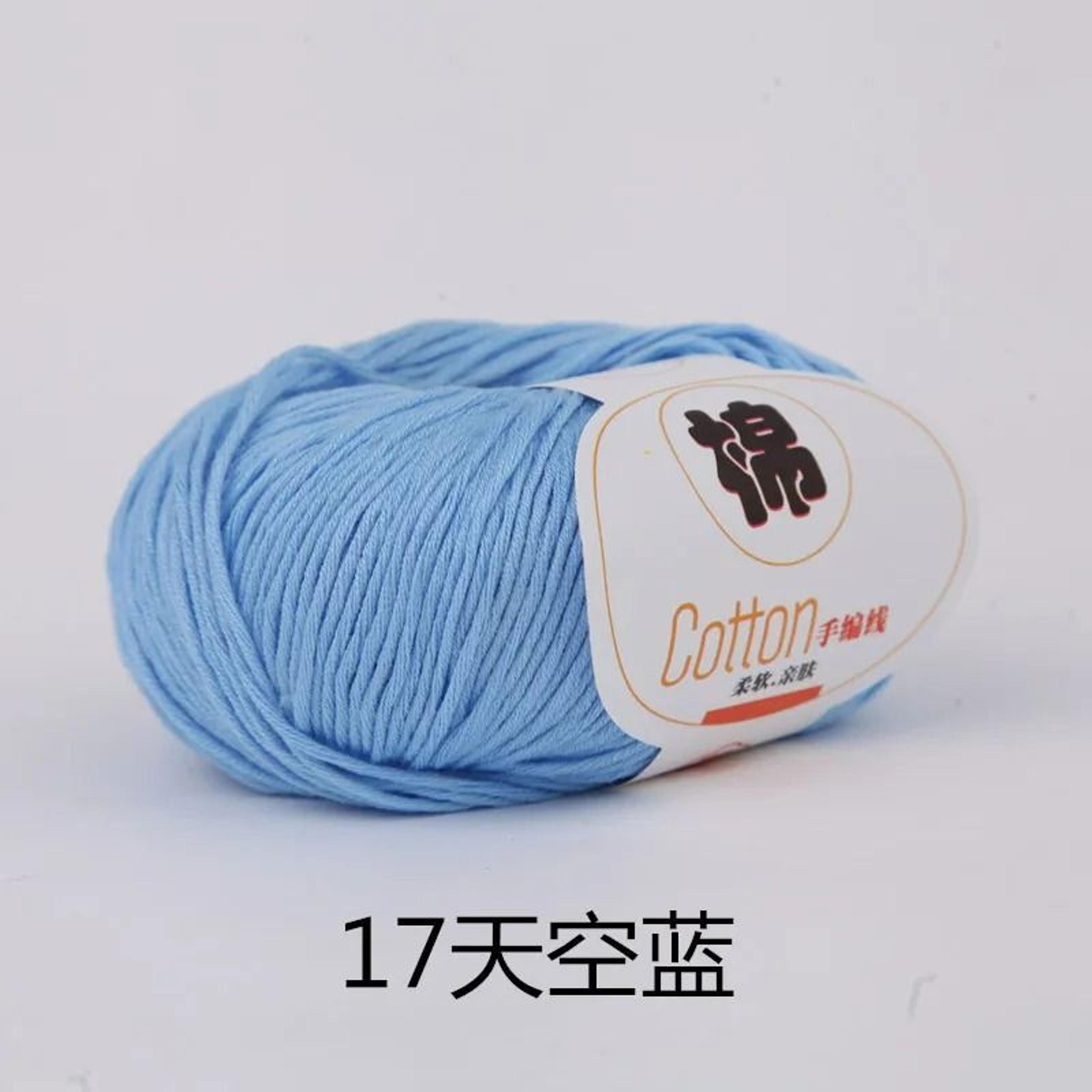 011 Lb 100 Pure Cotton HandKnitting  Crochet Yarn 6