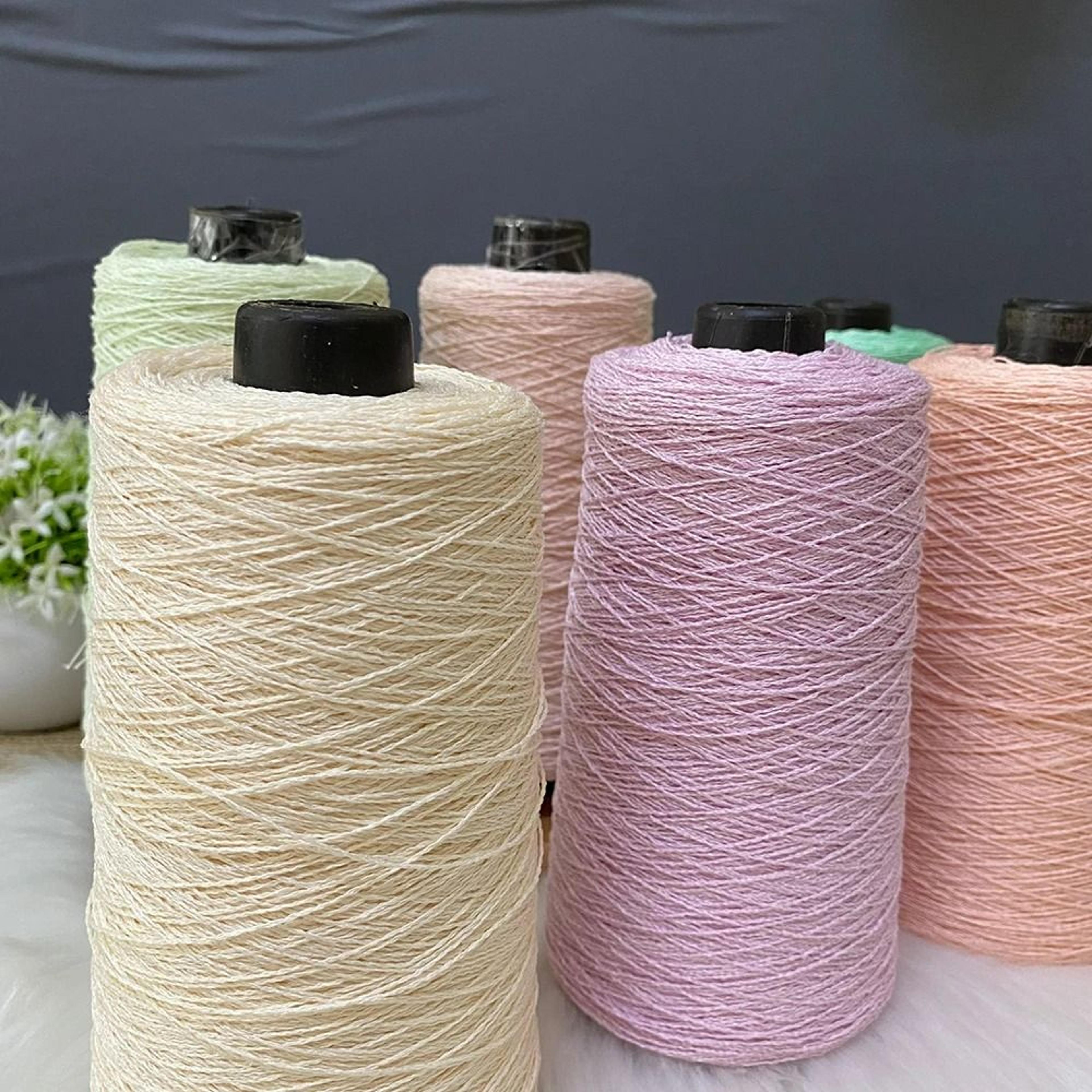 11 Lb Pure Linen HandKnitting  Crochet Yarn Set 4