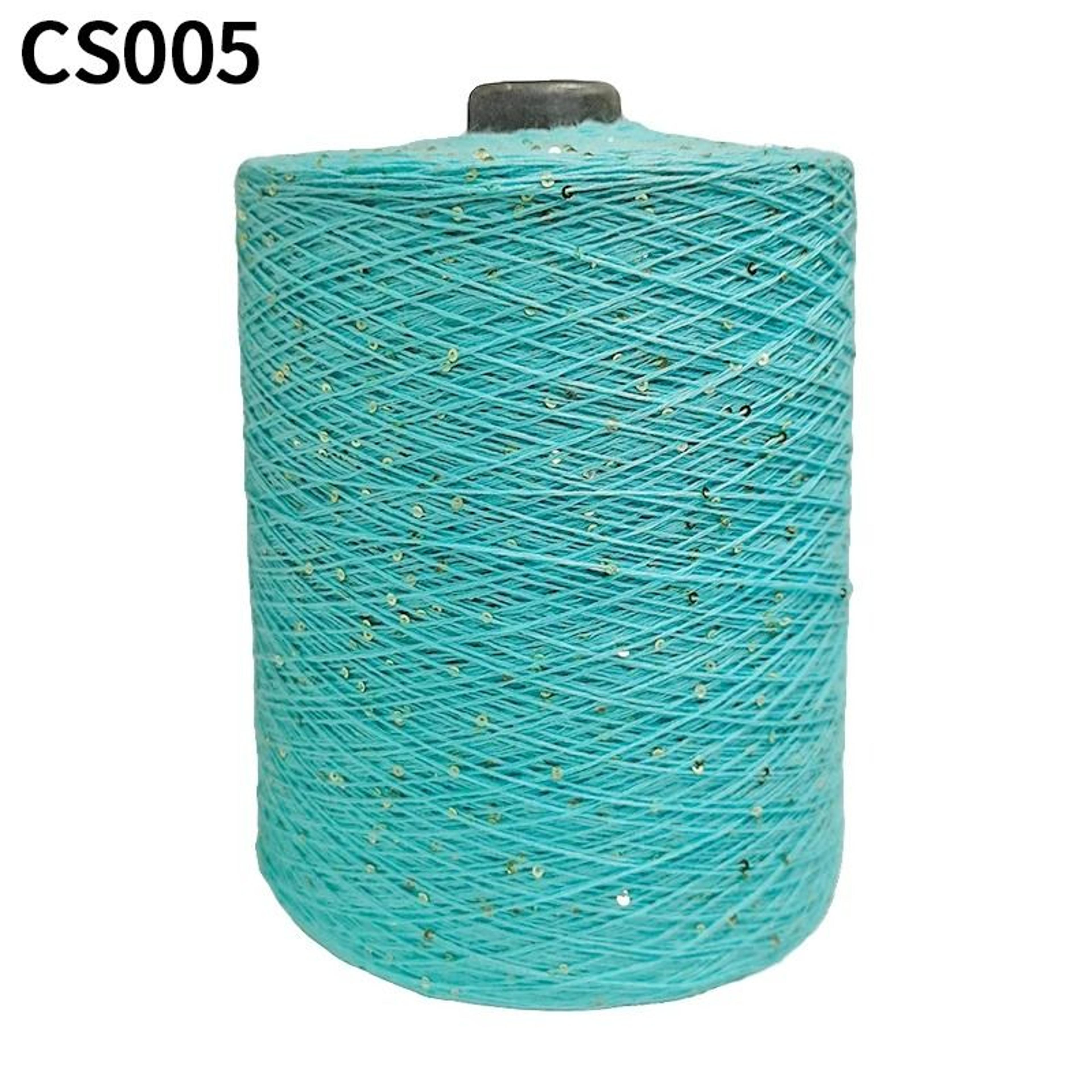 011 Lb Cotton  2 Mm Sequin Knitting Yarn 11