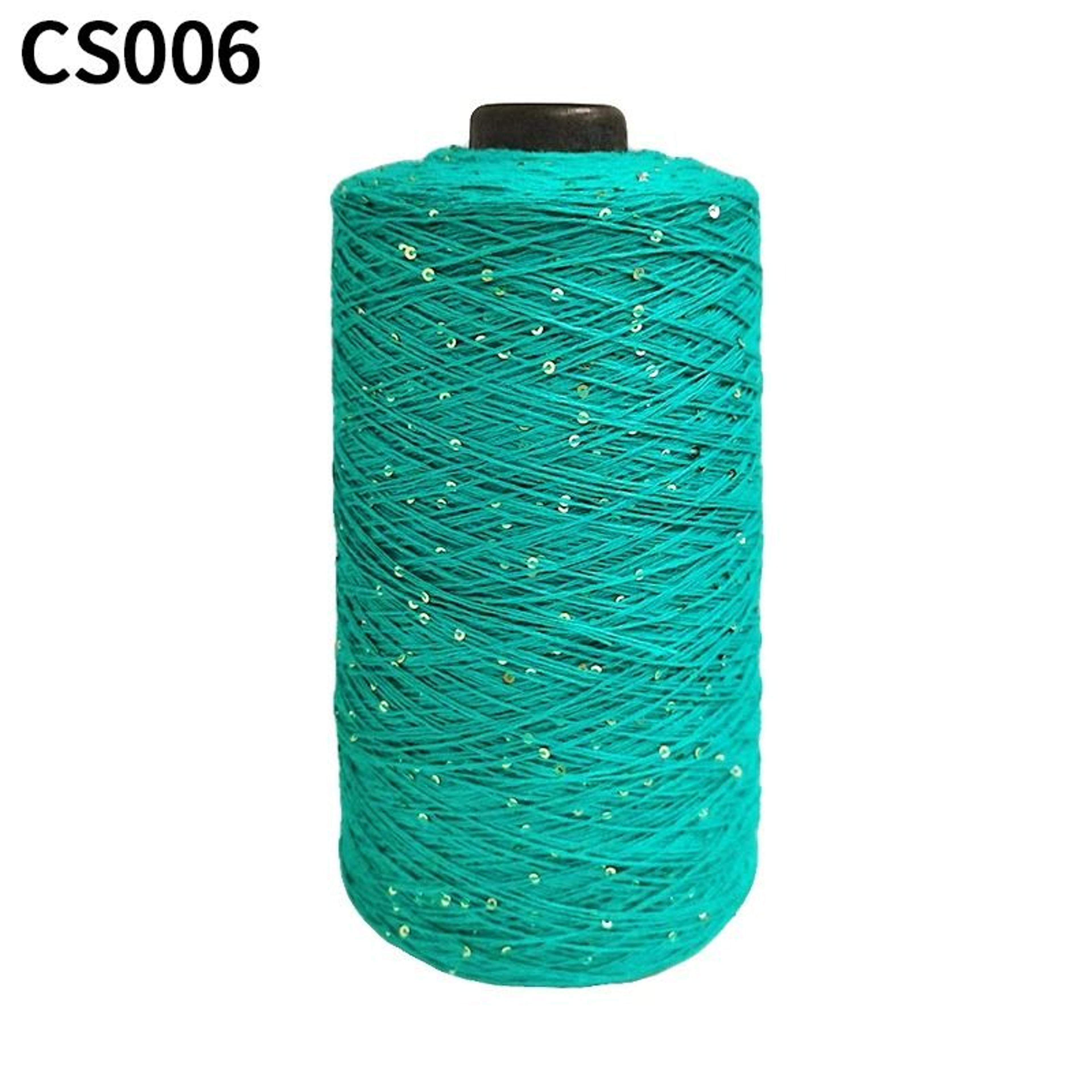 011 Lb Cotton  2 Mm Sequin Knitting Yarn 12