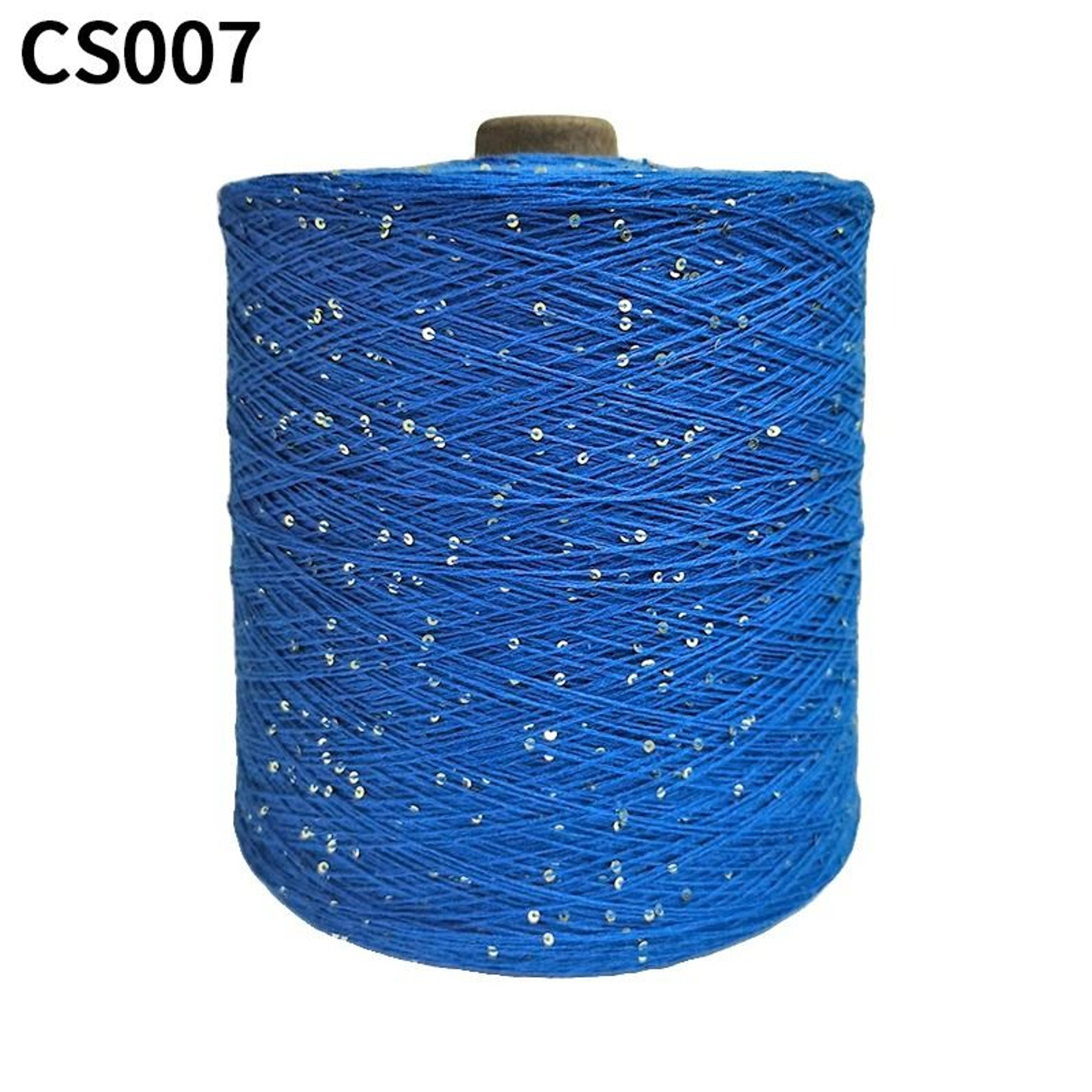 011 Lb Cotton  2 Mm Sequin Knitting Yarn 13