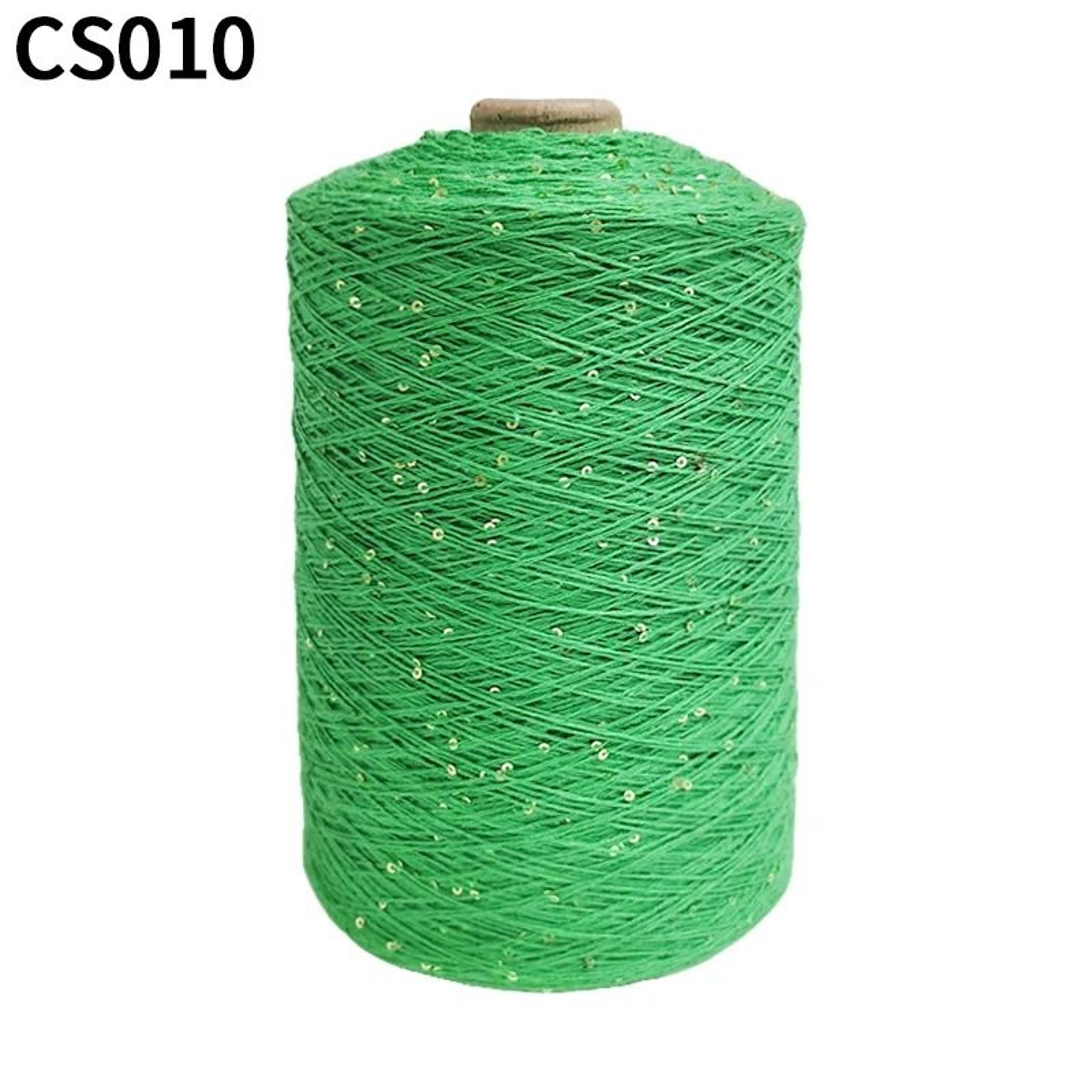 011 Lb Cotton  2 Mm Sequin Knitting Yarn 16
