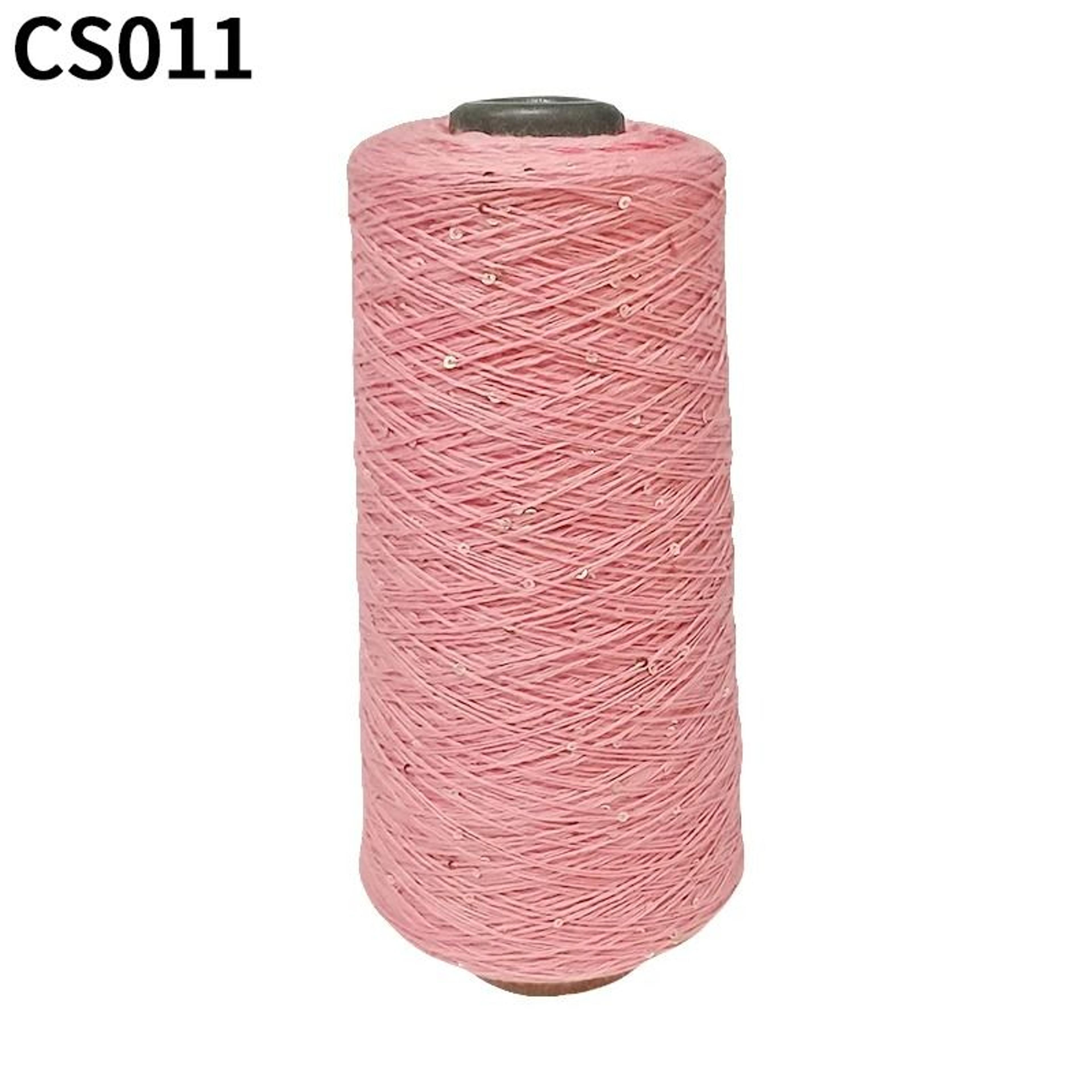 011 Lb Cotton  2 Mm Sequin Knitting Yarn 17