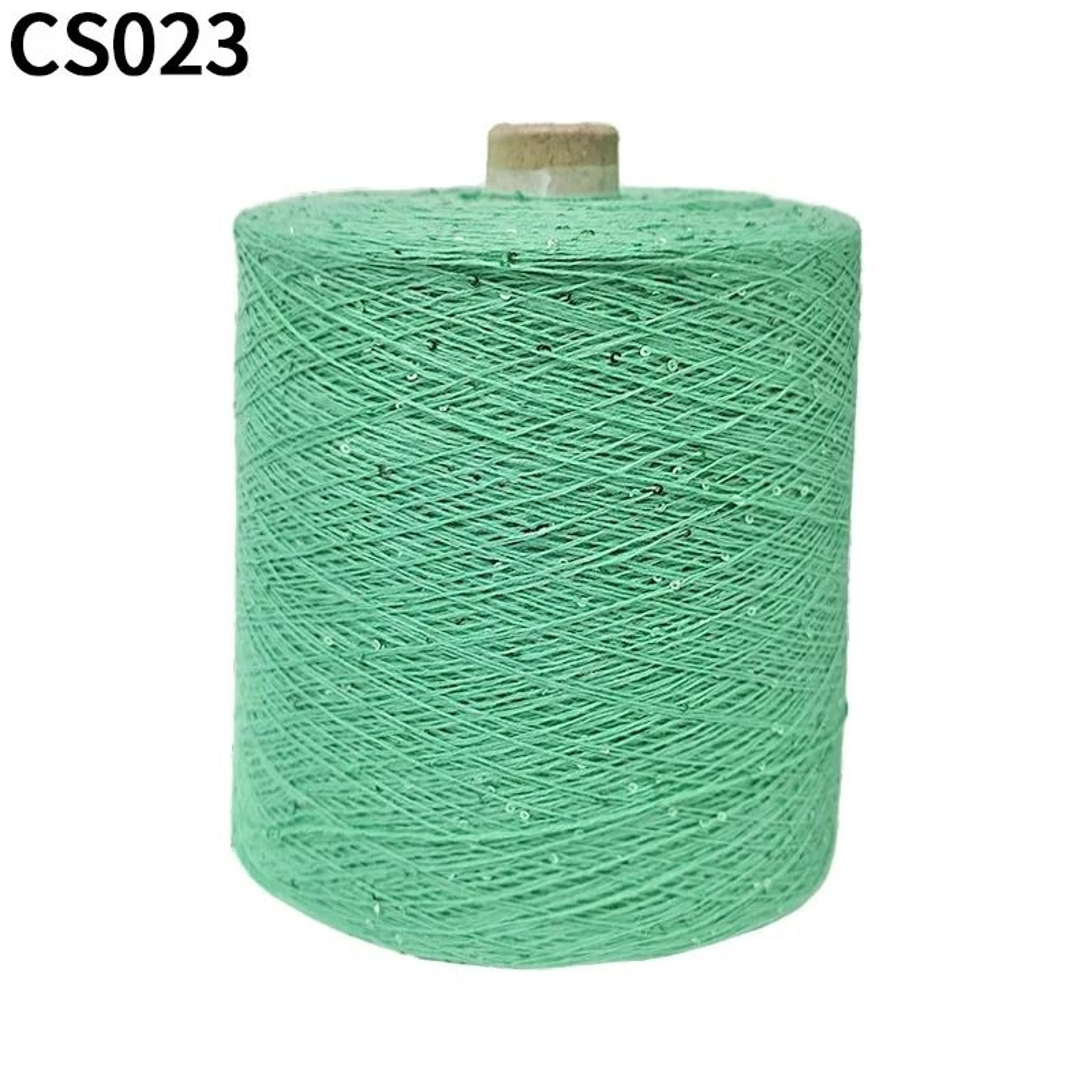 011 Lb Cotton  2 Mm Sequin Knitting Yarn 5