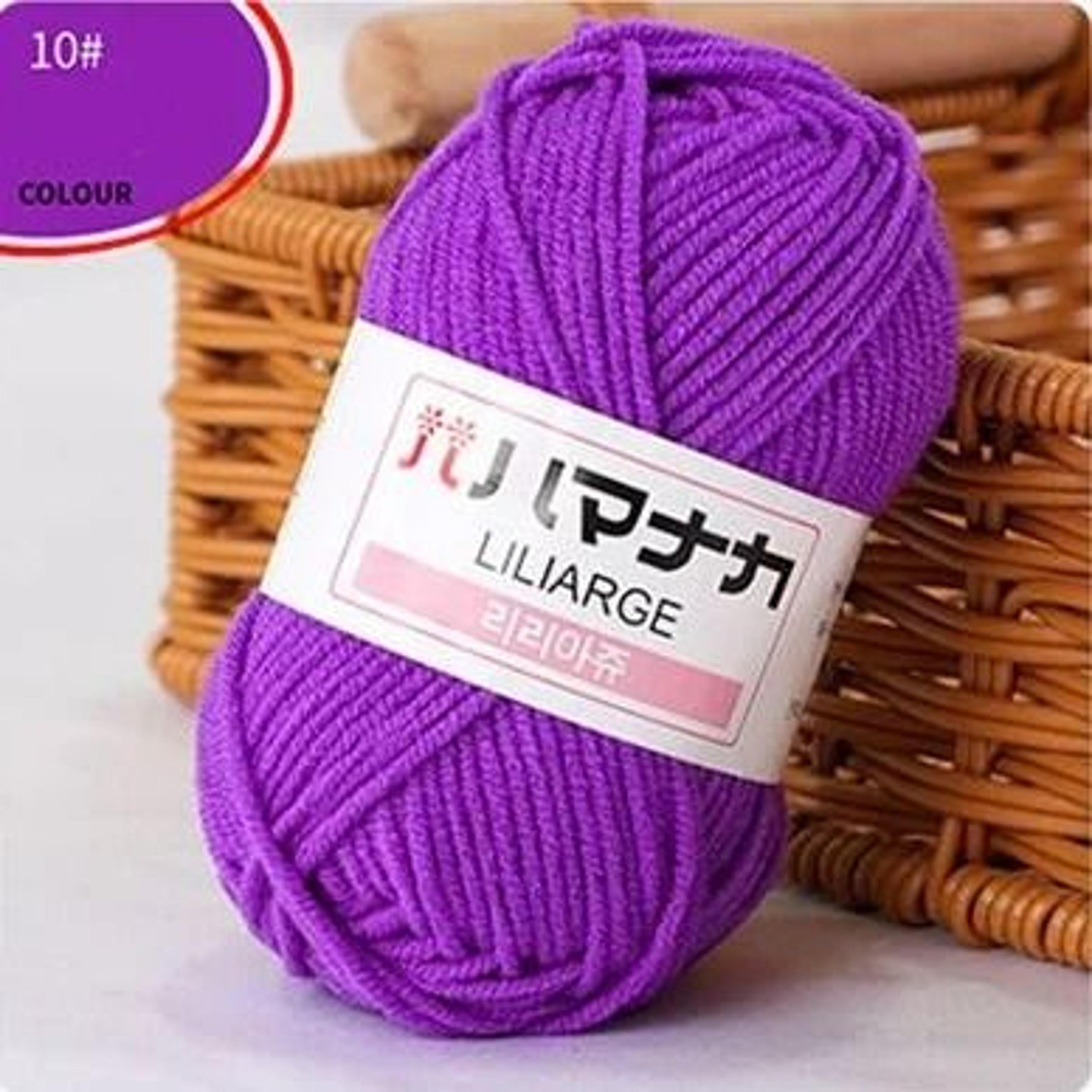 011 Lb Soft Milk Cotton Velvet Knitting Yarn 16