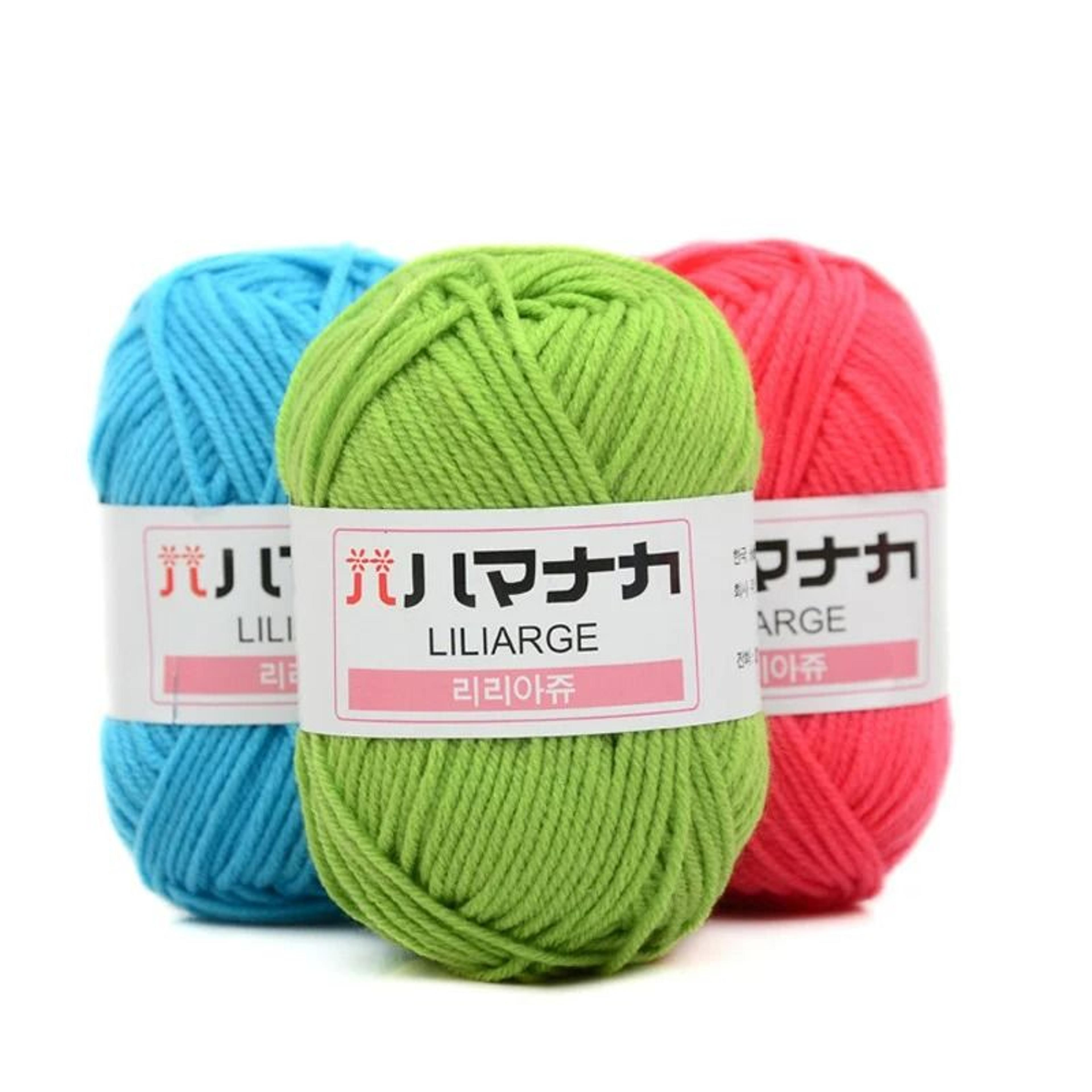 011 Lb Soft Milk Cotton Velvet Knitting Yarn 2