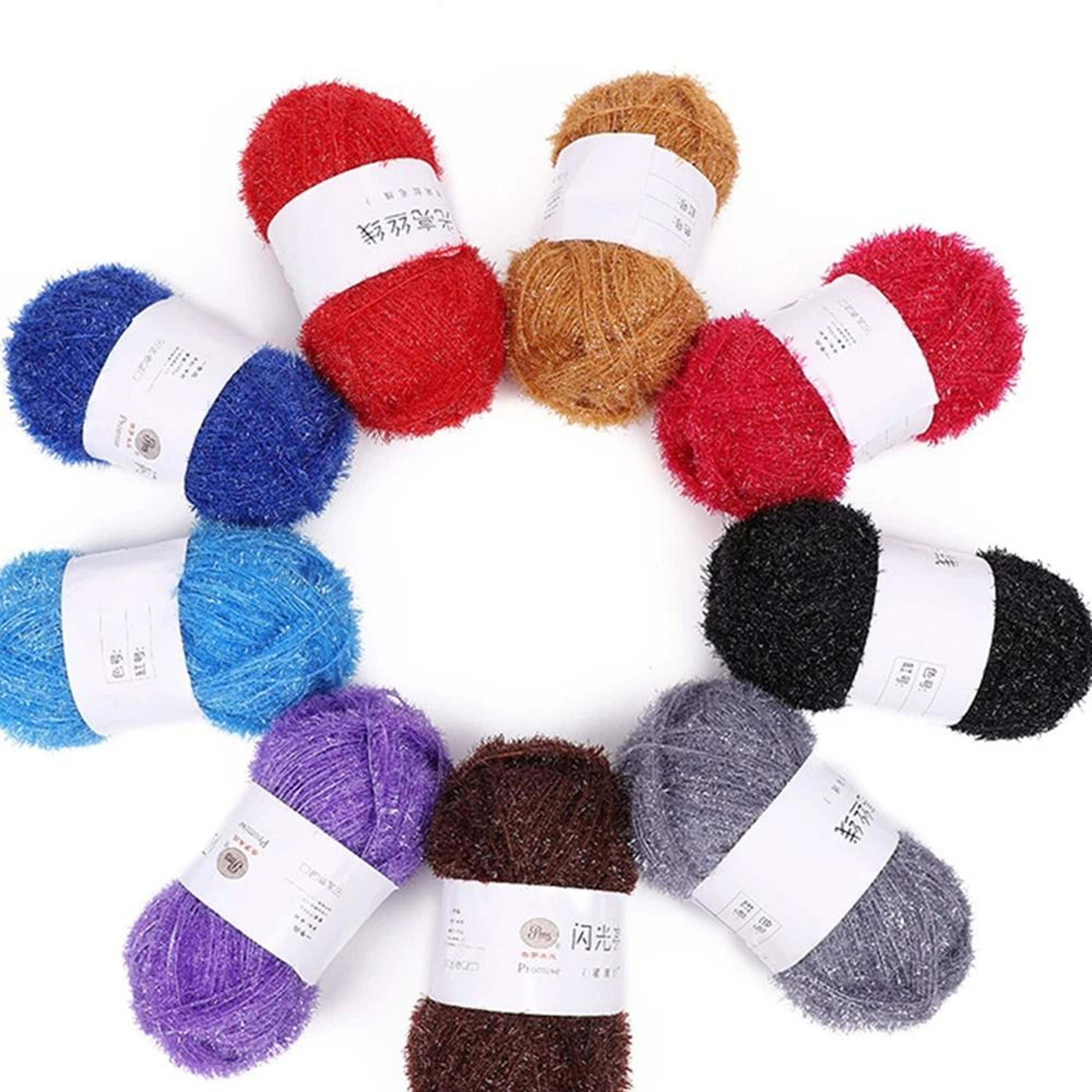 bright glass silk thread for korean dishwashing towels, bags & crafts