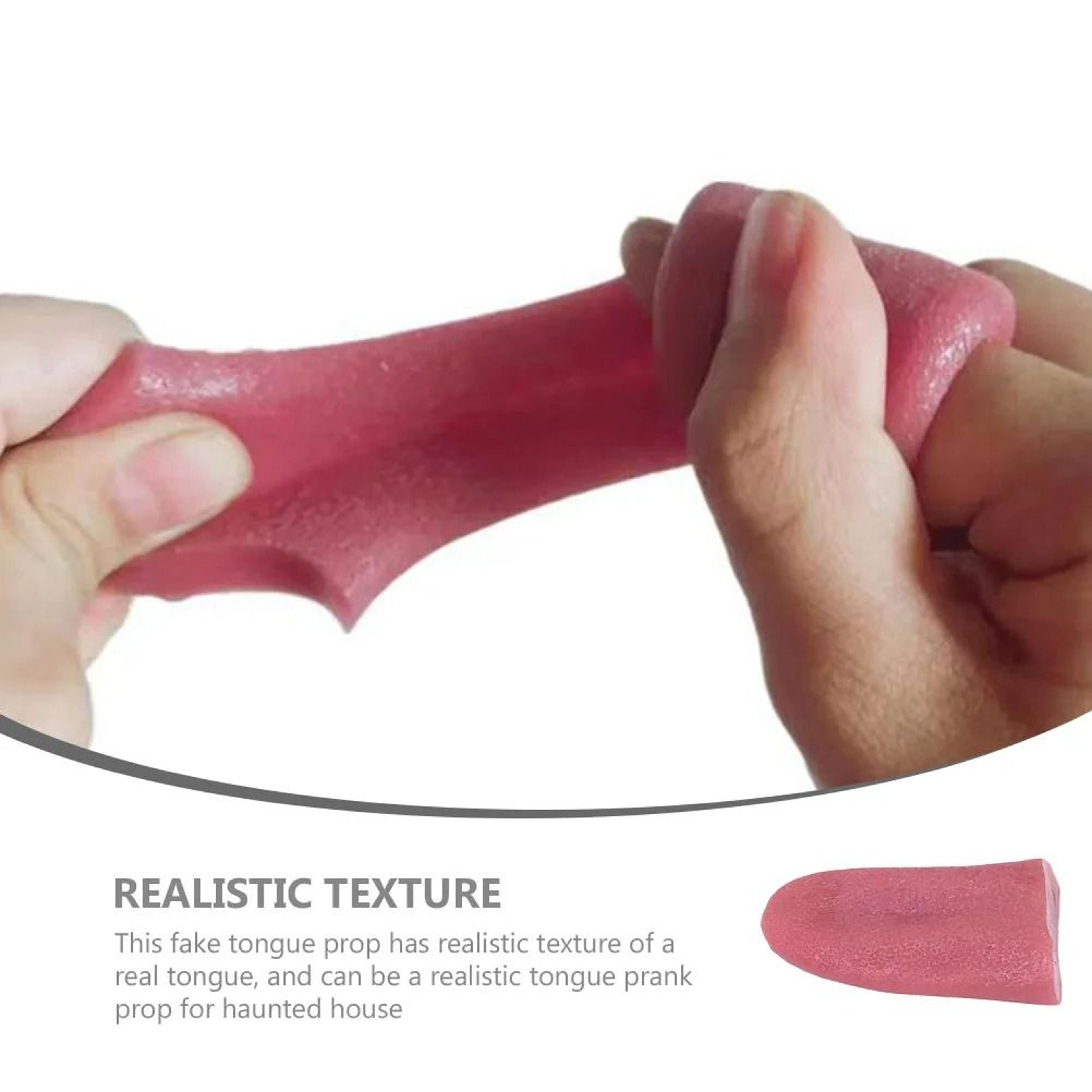 Realistic Fake Tongue Prank Prop 4