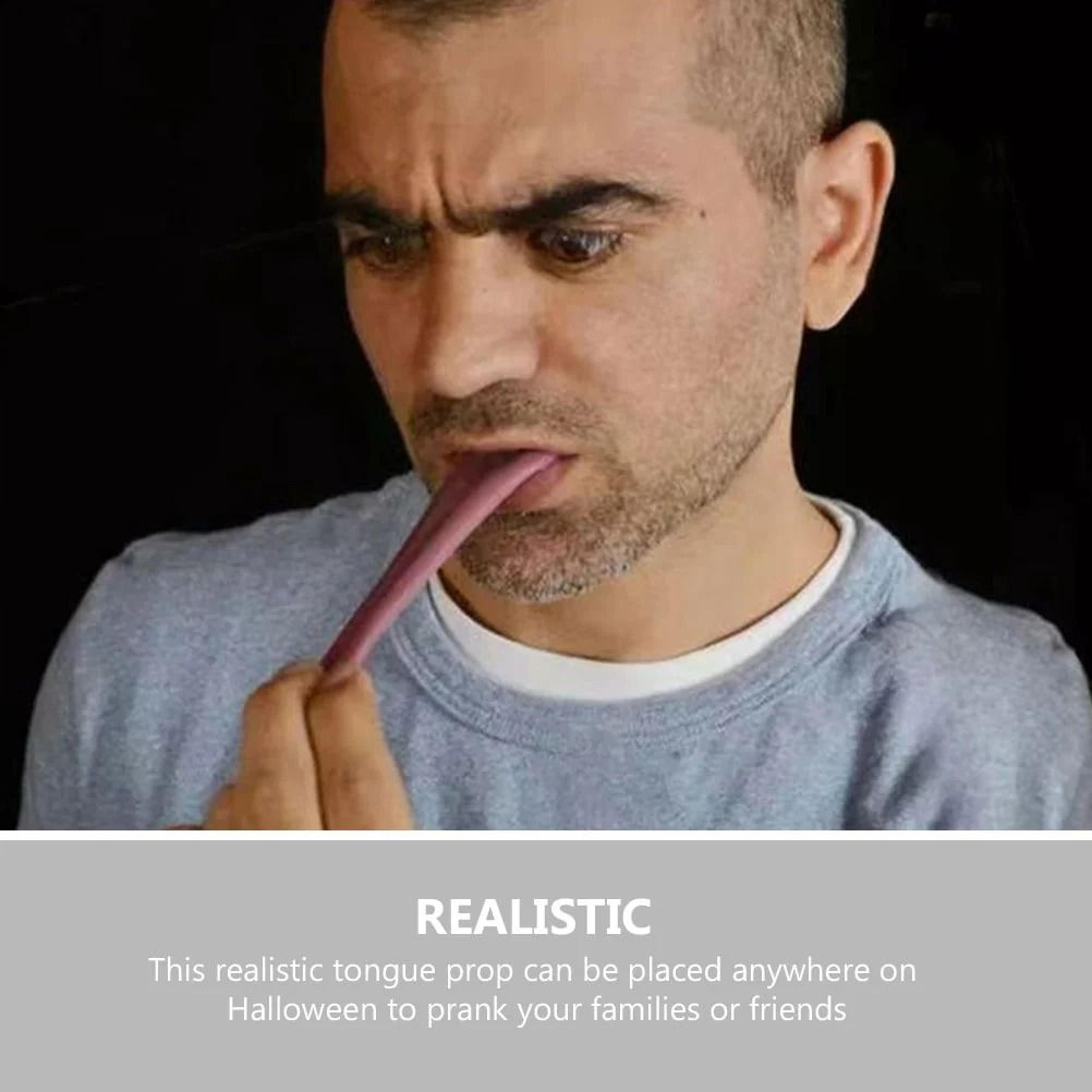 Realistic Fake Tongue Prank Prop 5