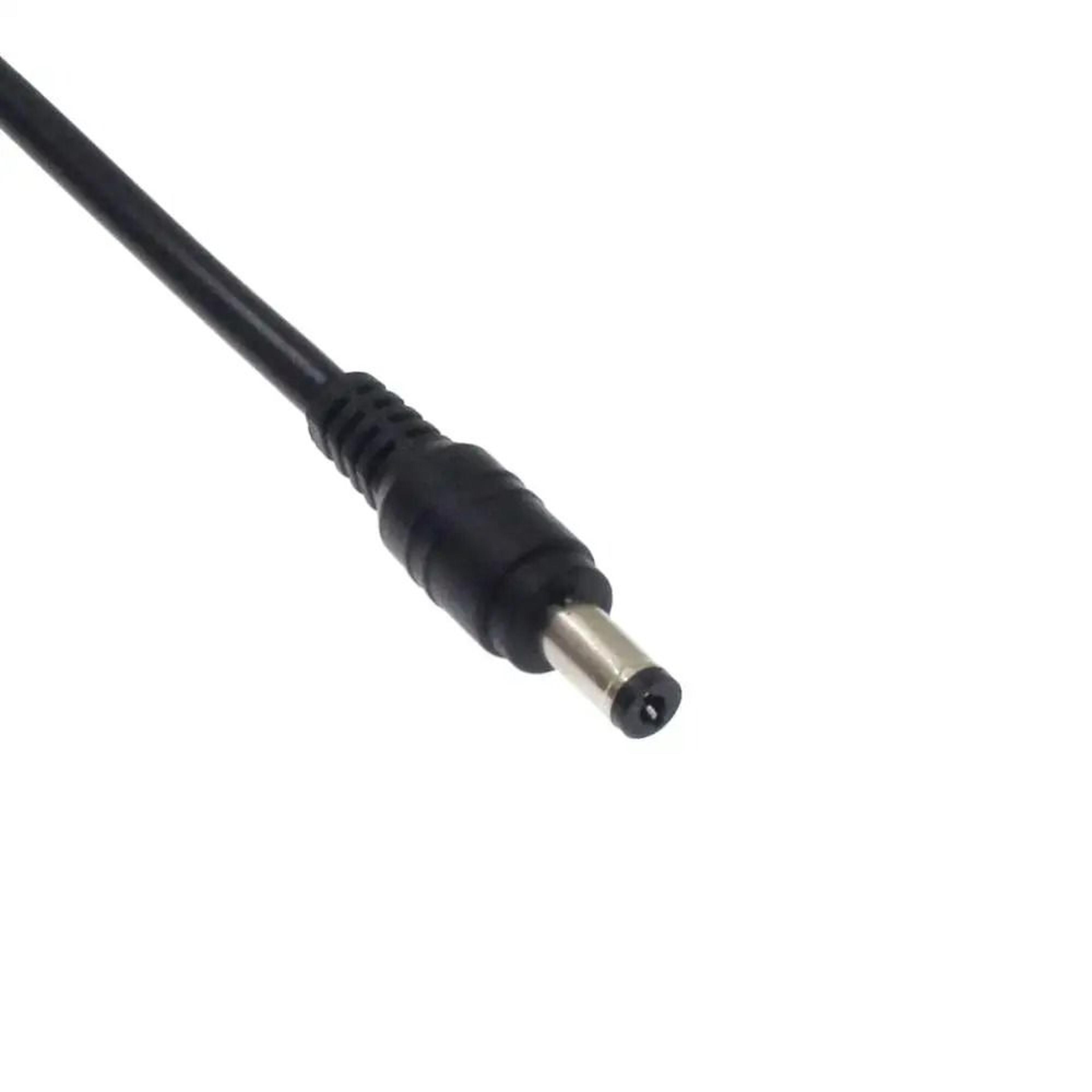 18AWG DC Power Plug 55mm X 21mm MaletoMale Cable 3