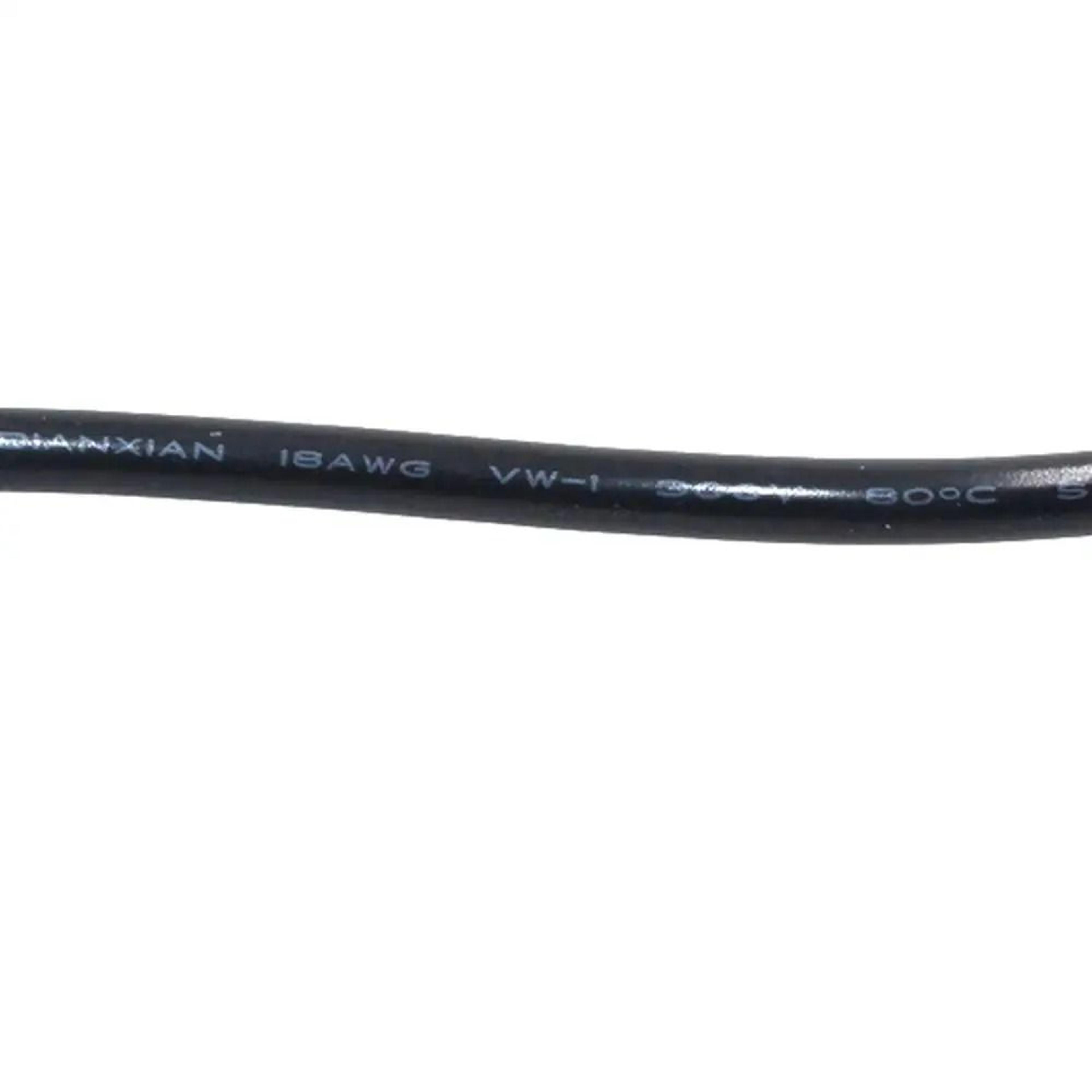 18AWG DC Power Plug 55mm X 21mm MaletoMale Cable 4