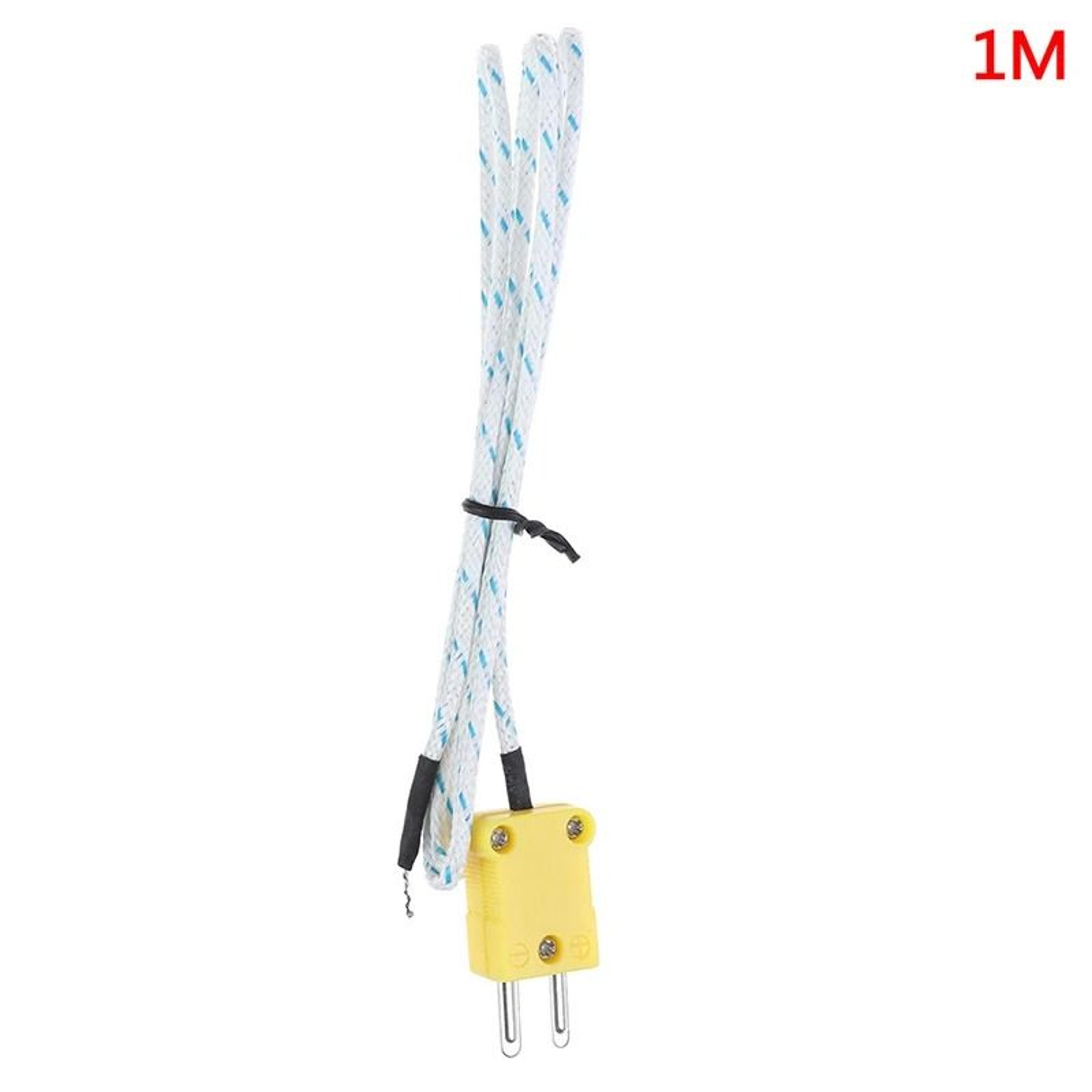 KType Thermocouple Temperature Sensor Probe Lead Wire For Multimeters 6