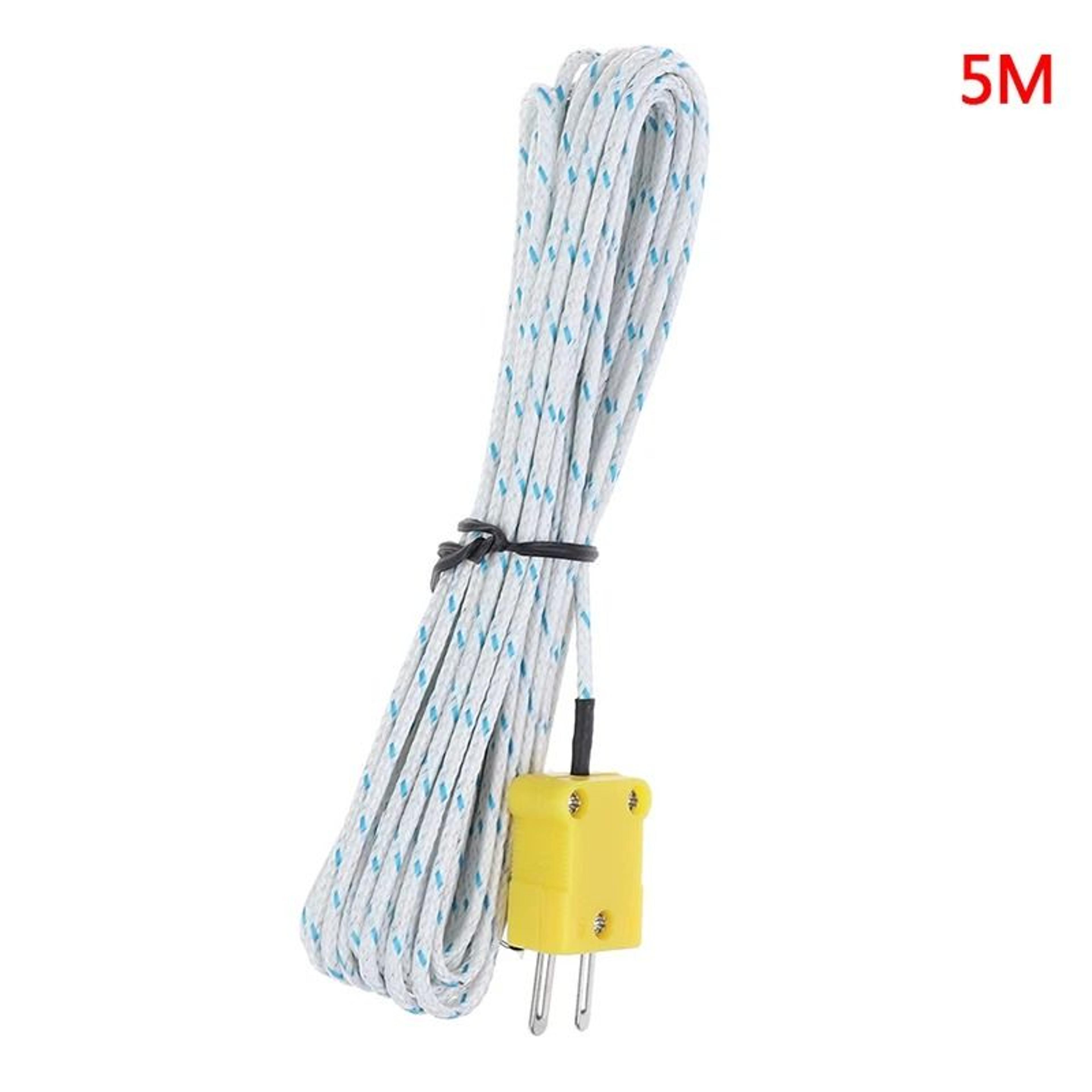 KType Thermocouple Temperature Sensor Probe Lead Wire For Multimeters 8