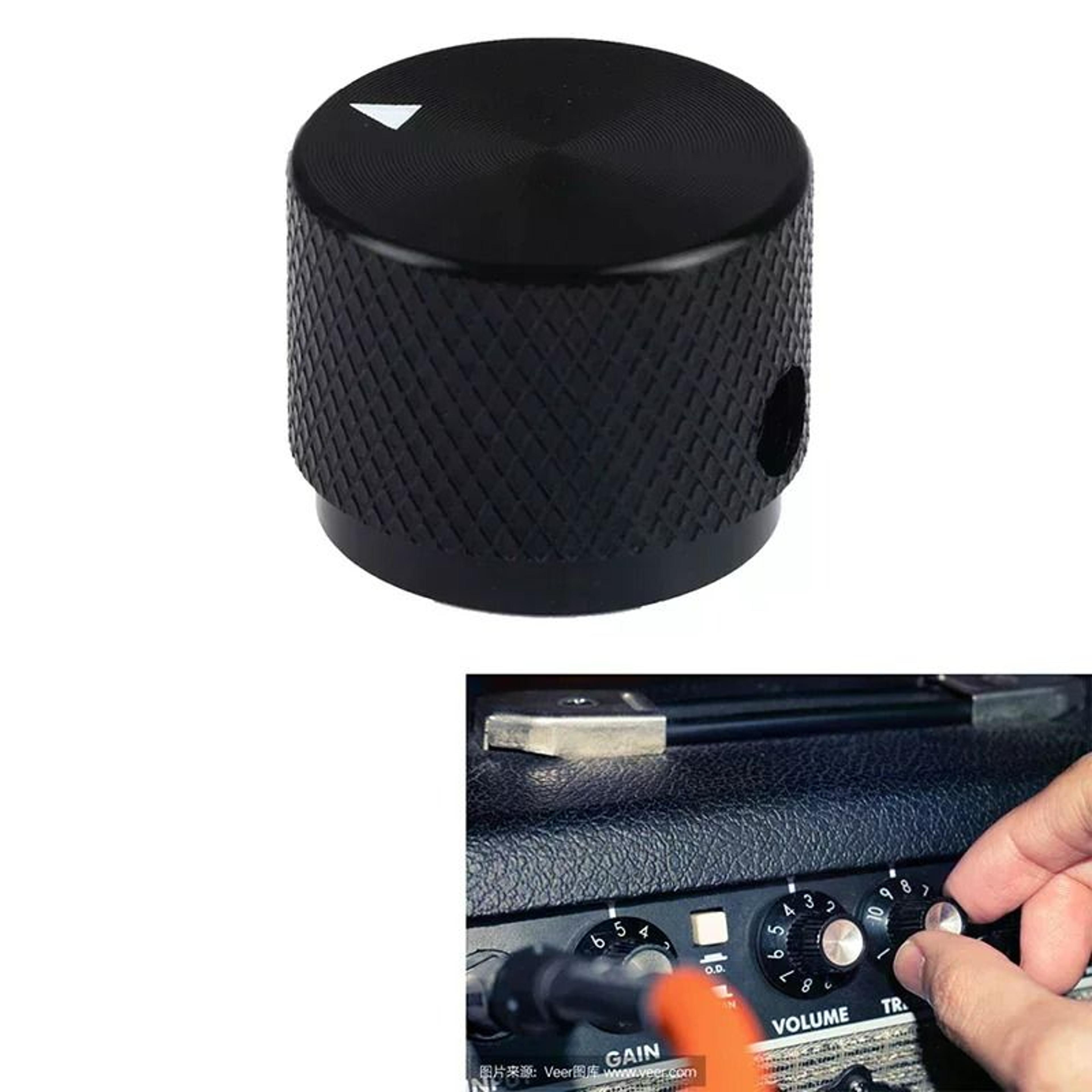 solid machined metal aluminum rotary encoder potentiometer control knob
