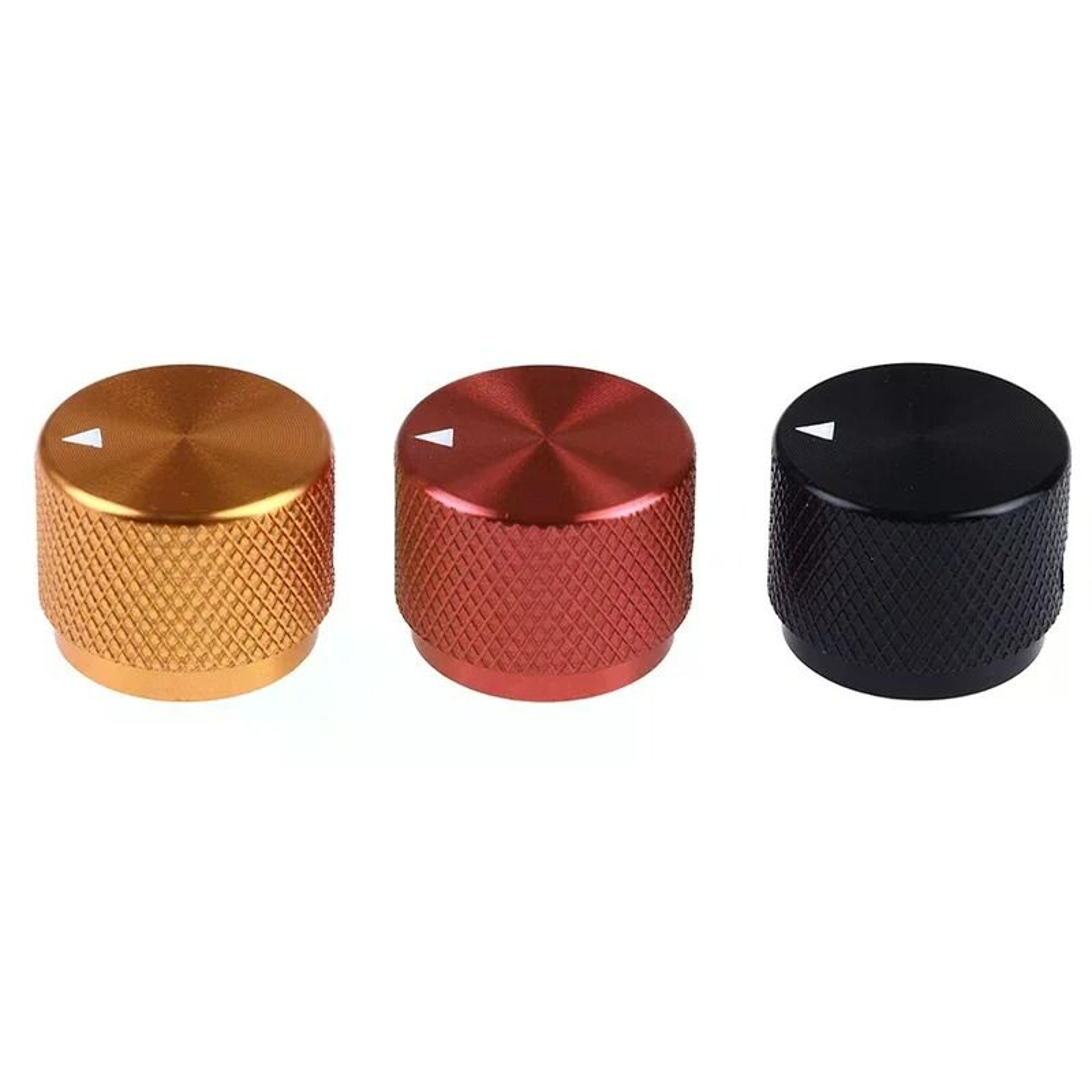 Solid Machined Metal Aluminum Rotary Encoder Potentiometer Control Knob 3