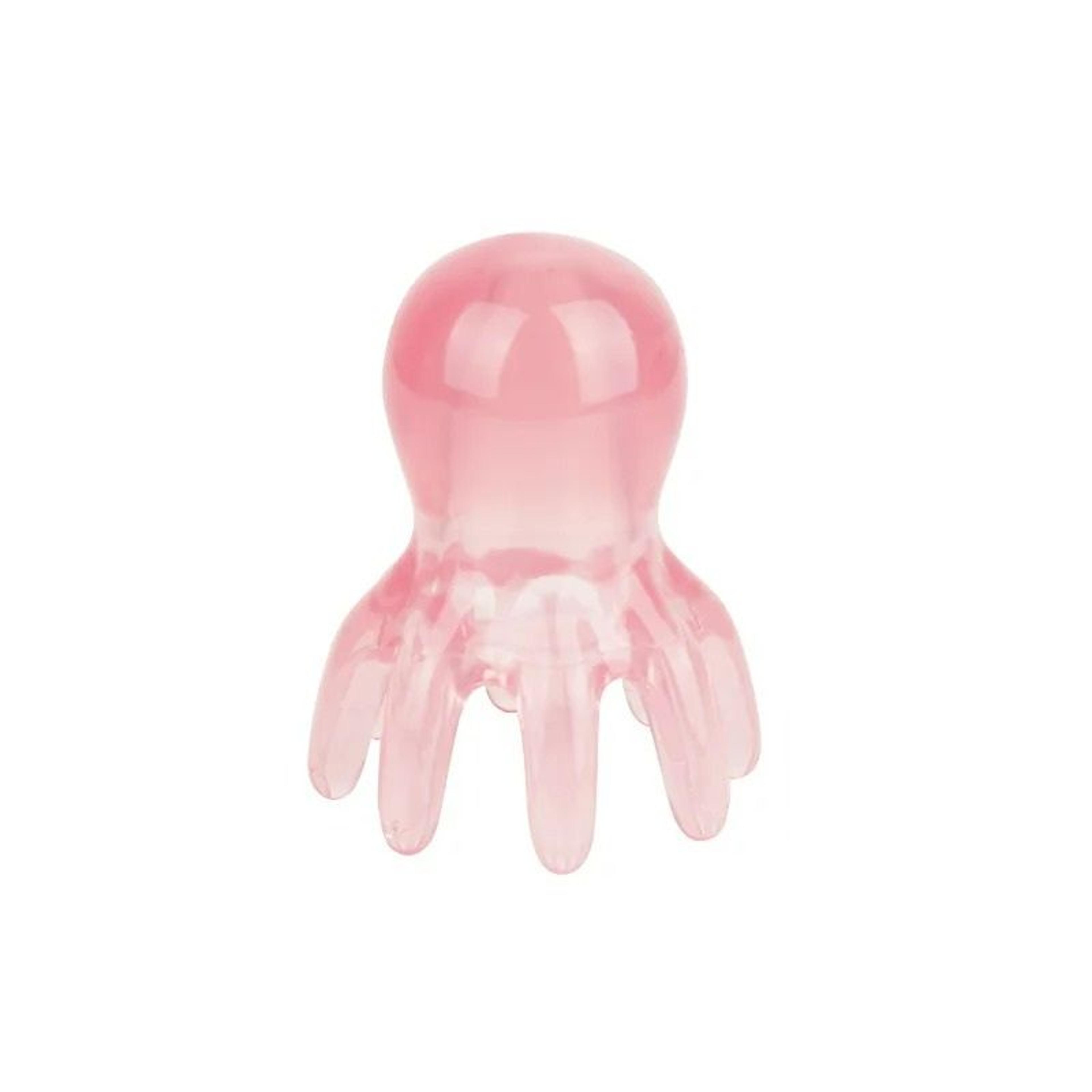 Cute Octopus Head Massager And Manual Acupressure Gua Sha Scalp Comb 0