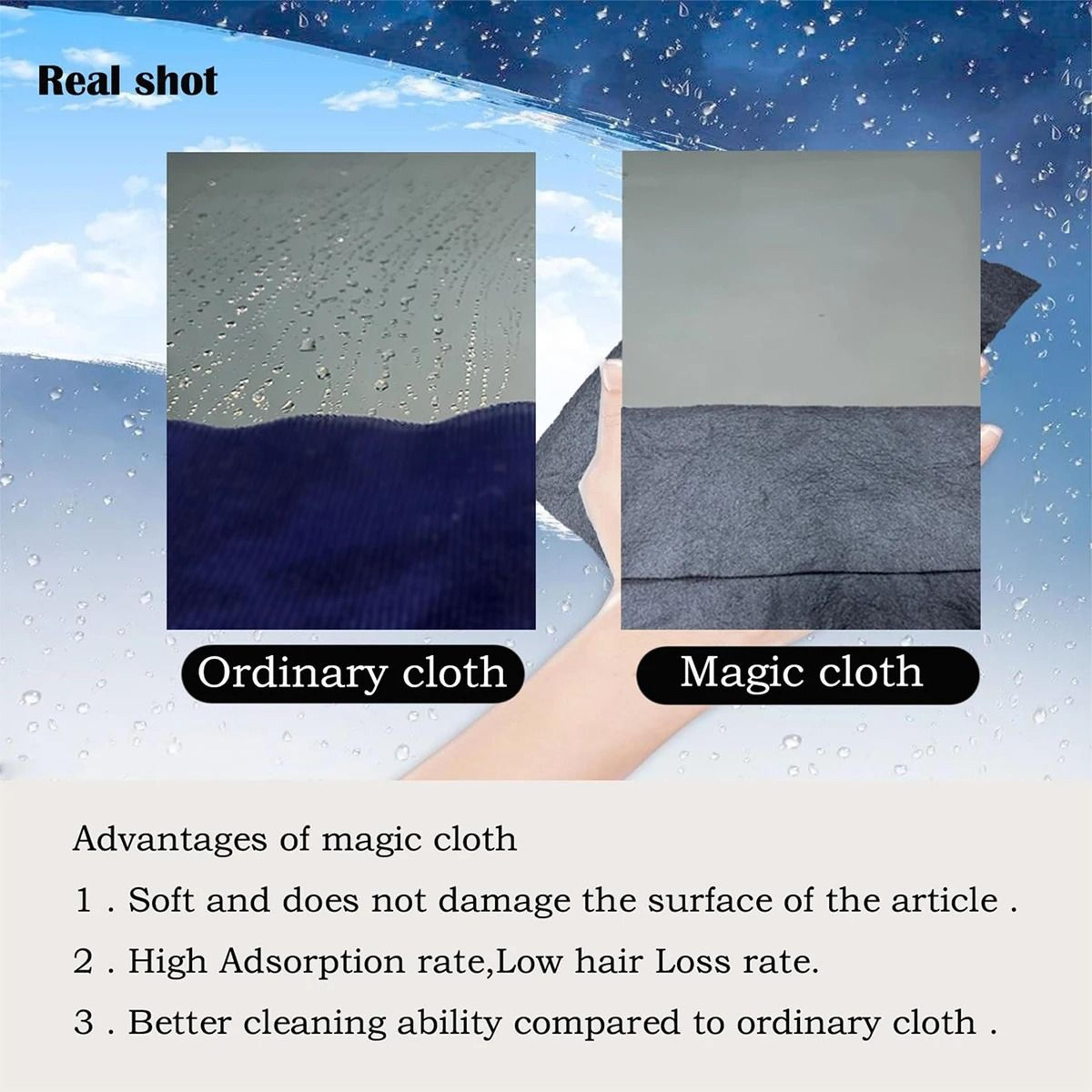 Thickened Microfiber Magic Cleaning Cloth For Glass Windows Mirrors And Cars 4