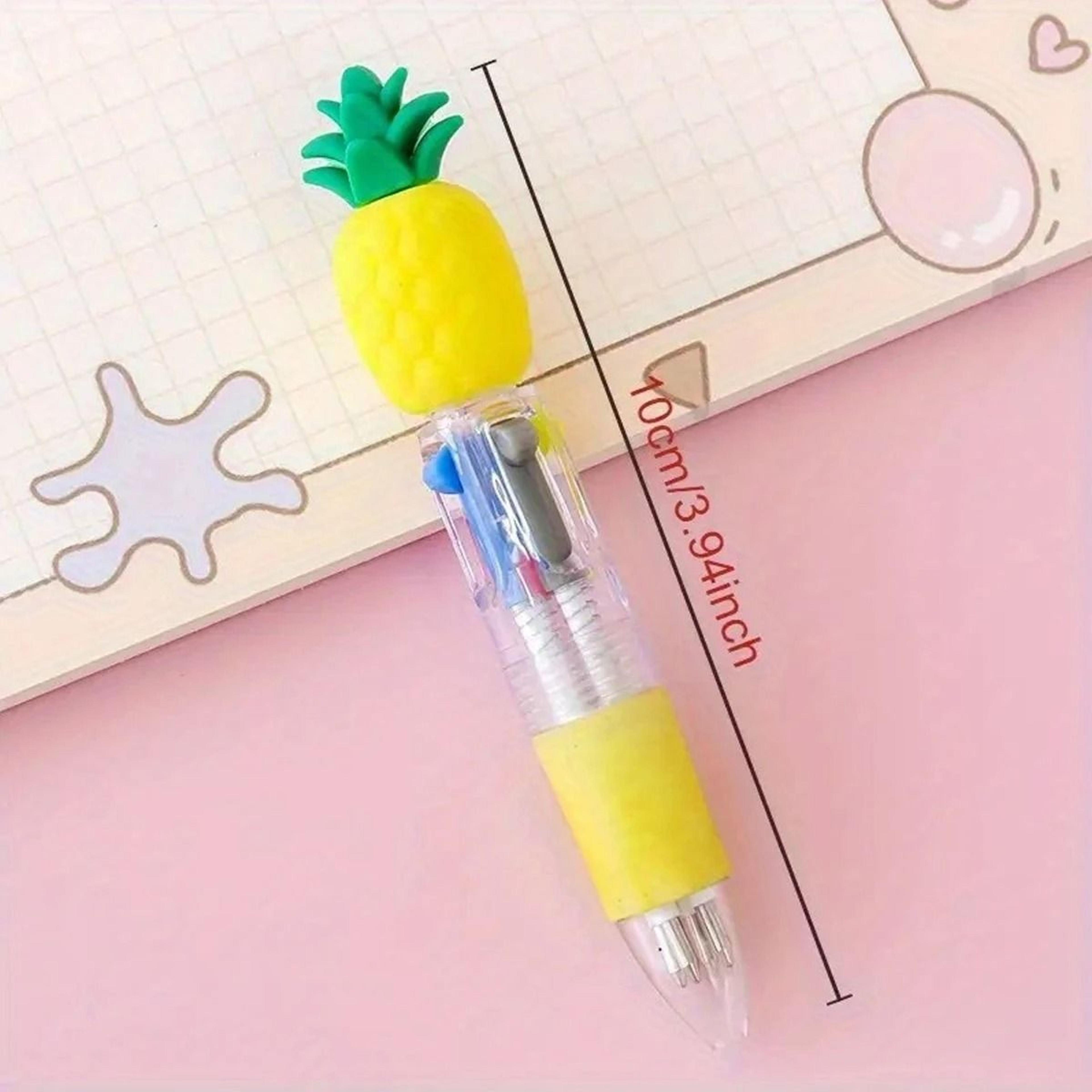 12Piece Cute 4in1 Multicolor Retractable Mini Ballpoint Pens Set 1