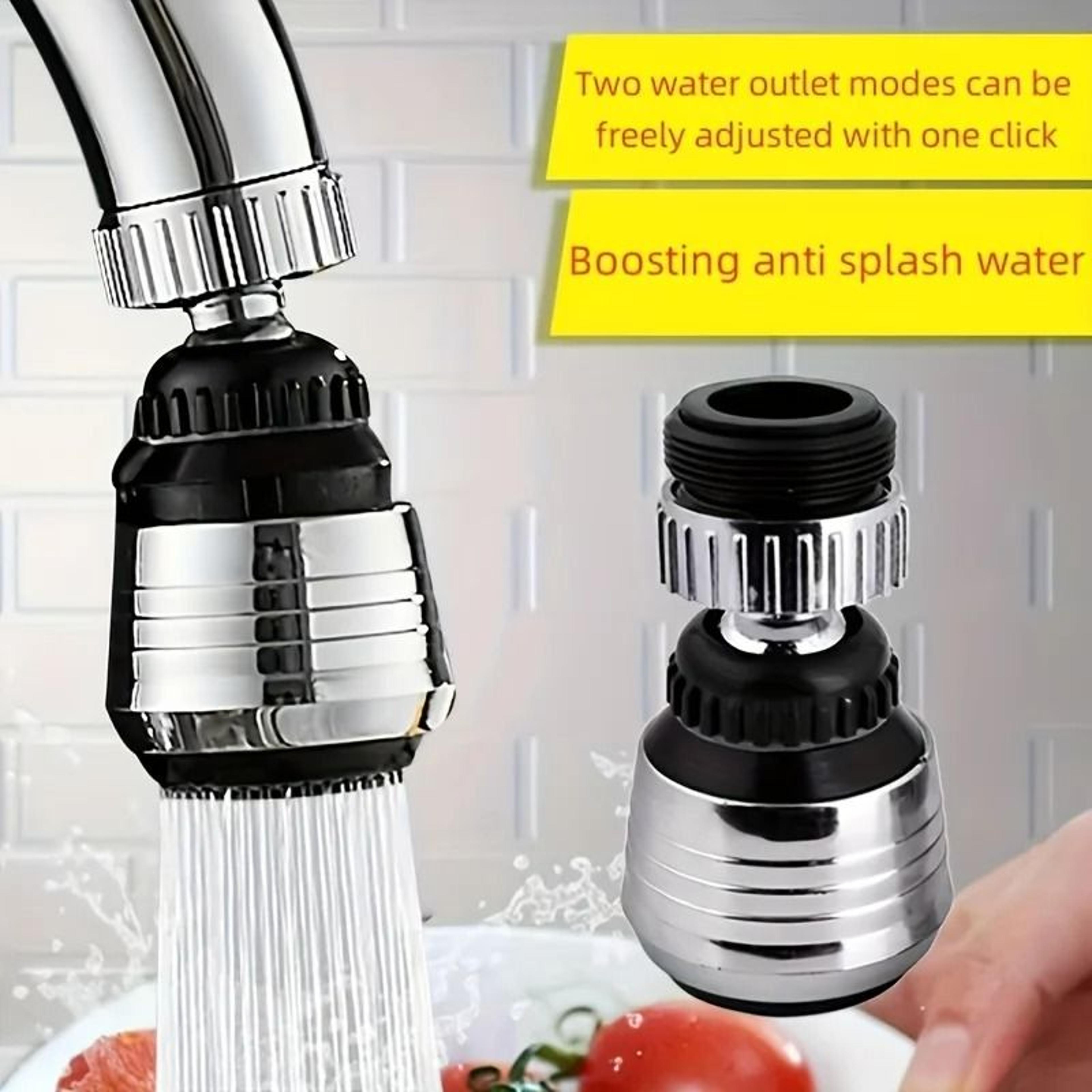 1Piece 360Degree Rotating Kitchen Faucet Pressurized AntiSplash Extension Sprayer 1