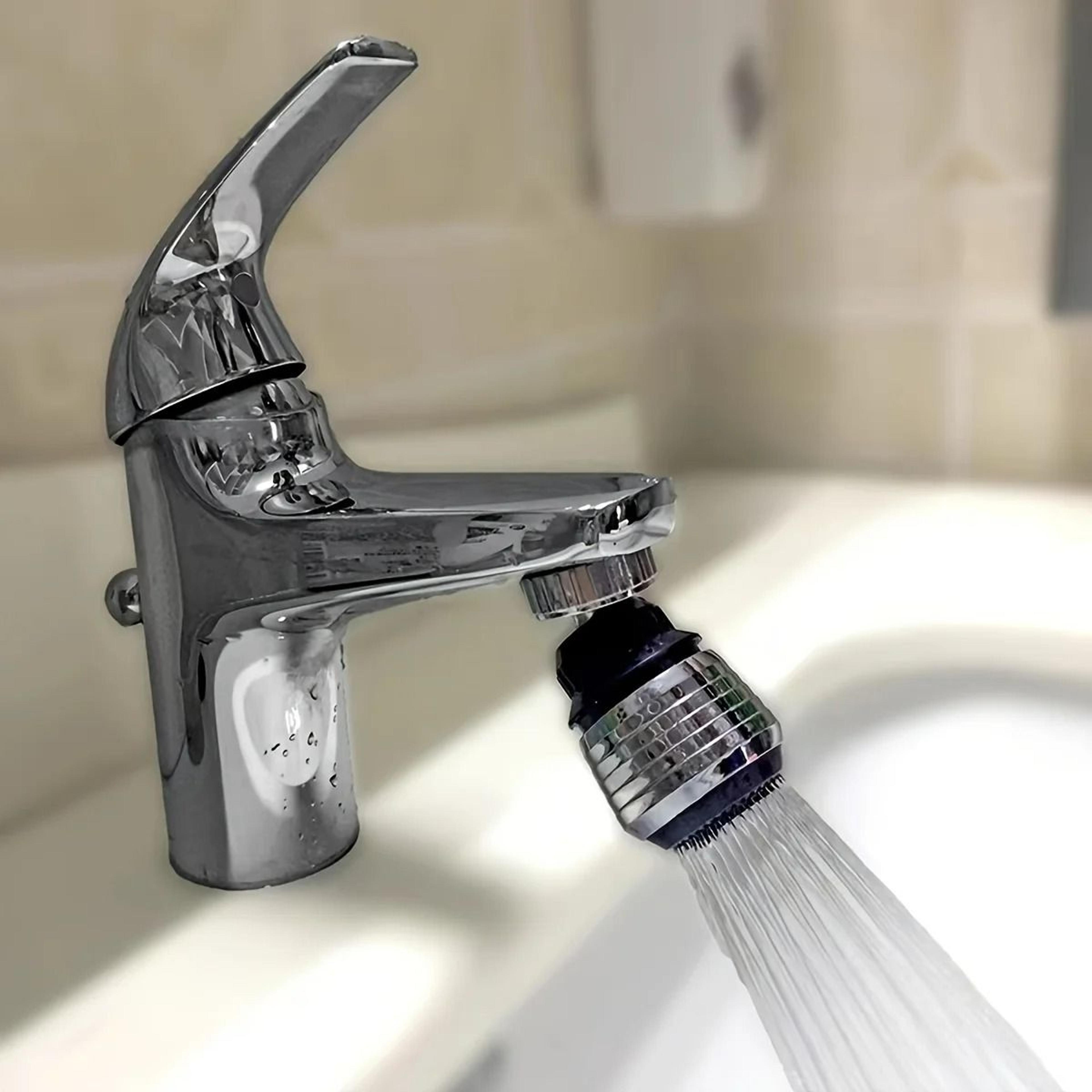 1Piece 360Degree Rotating Kitchen Faucet Pressurized AntiSplash Extension Sprayer 5