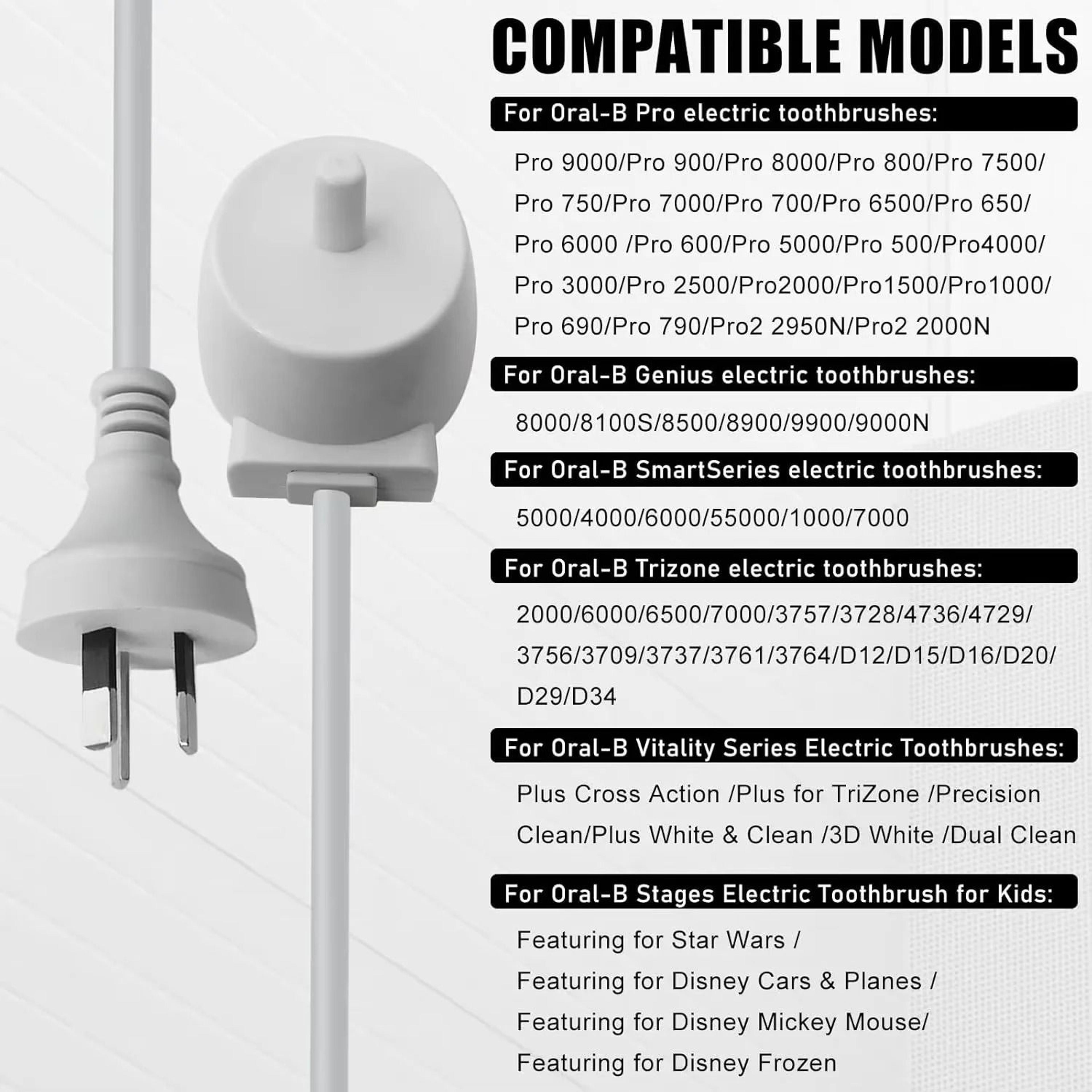 Universal Electric Toothbrush Replacement Charger With Waterproof Safe Charging Base 5