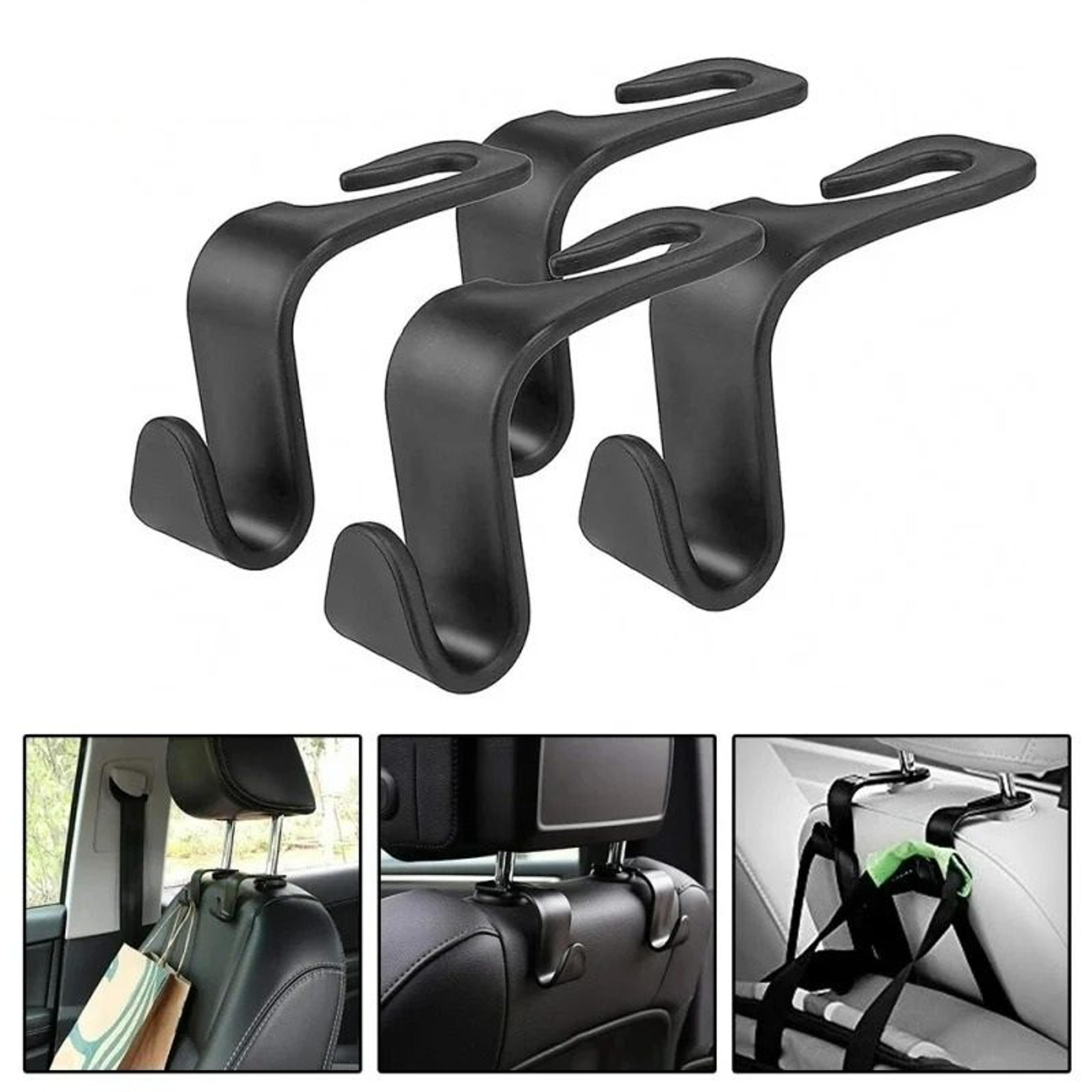4Piece Car Headrest Seat Back Storage Organizer Hanger Hooks 1