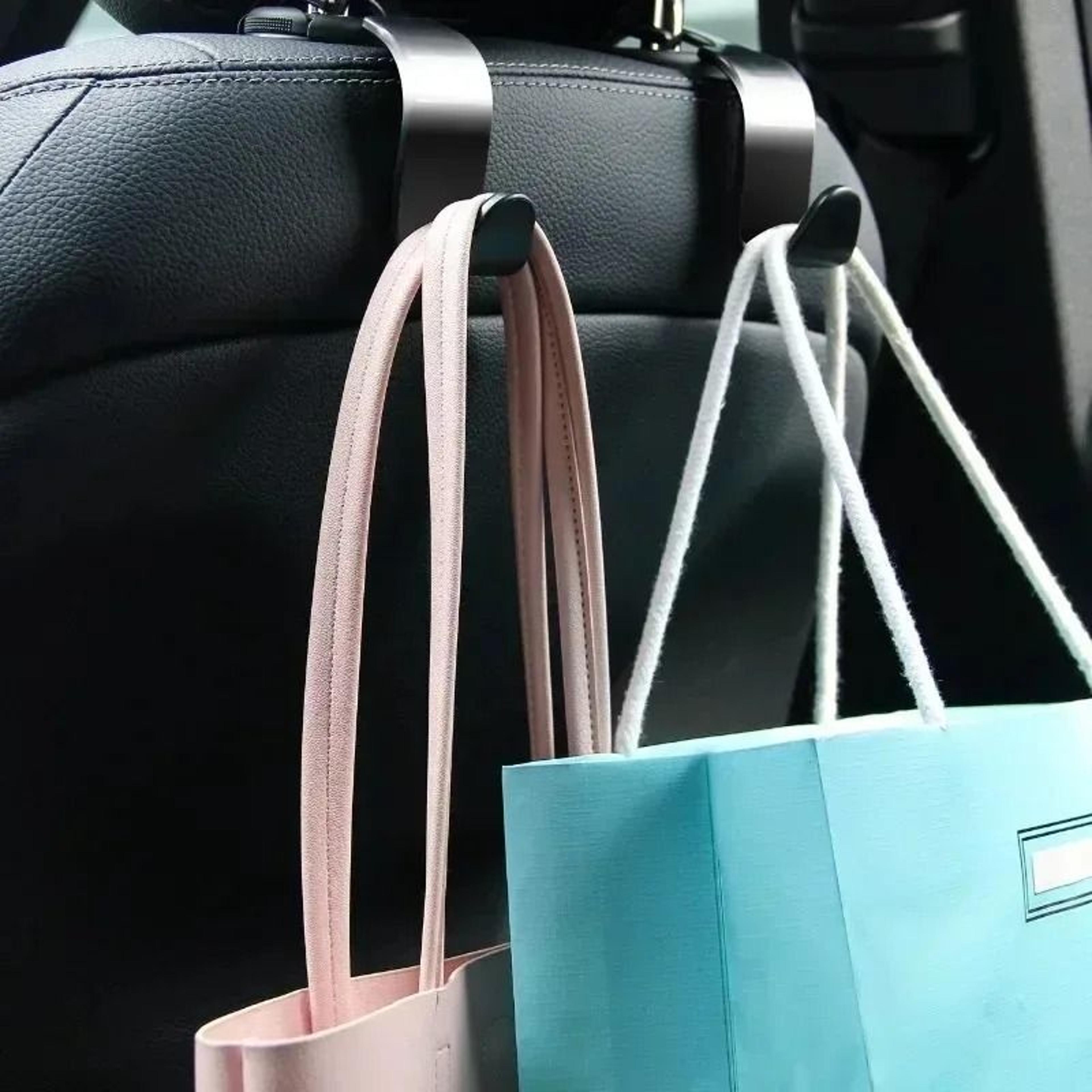 4Piece Car Headrest Seat Back Storage Organizer Hanger Hooks 3