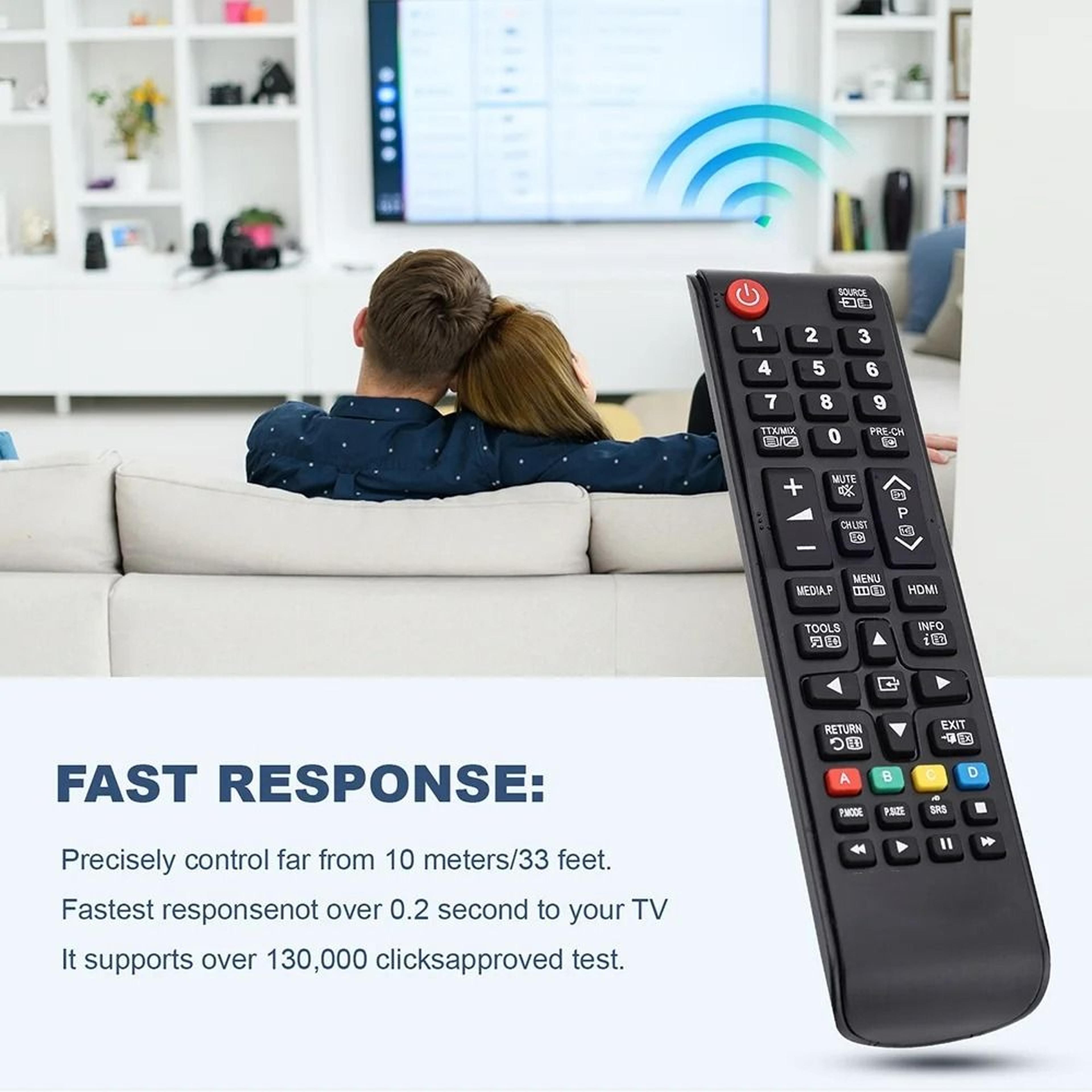 Replacement Universal Remote Control For Samsung LCD LED  HD Smart TVs AA5900741A 2