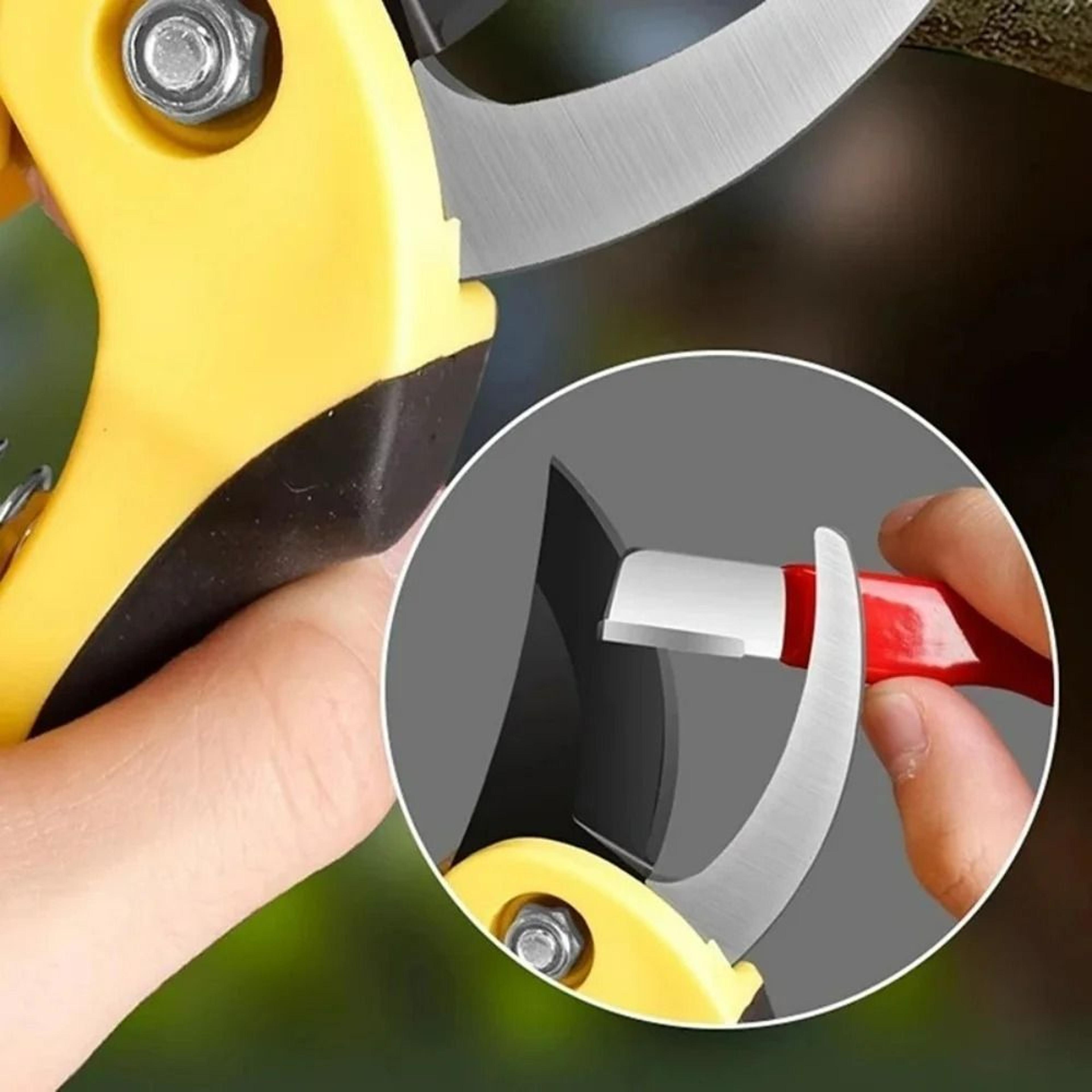 Professional 3Stage Tungsten Ceramic  Diamond Knife  Scissors Sharpener Tool 1