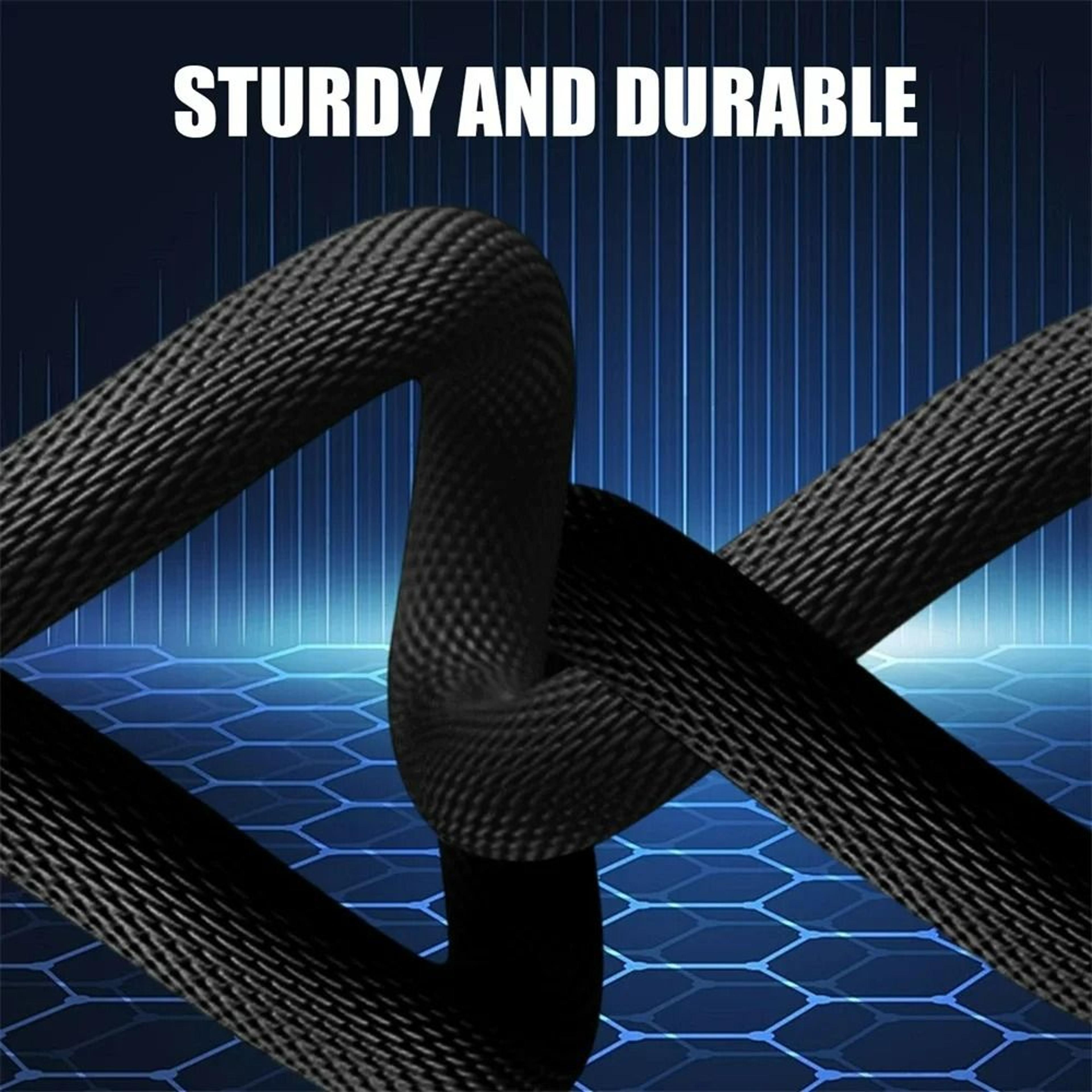 240W Digital Display USB C Fast Charging Cable Ultra High Speed Type C Data Cord 3