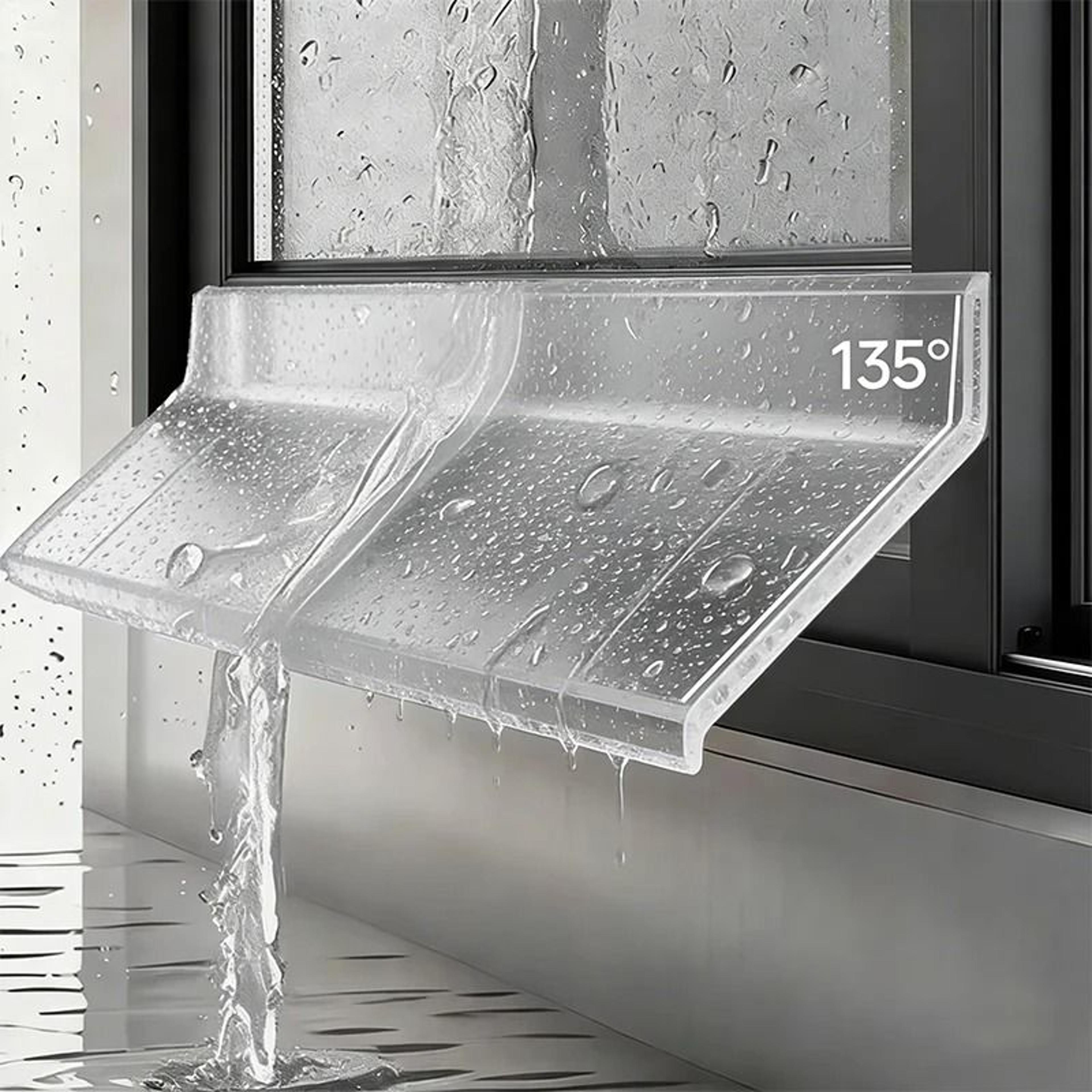 transparent window water blocking bar self-adhesive sealing strip