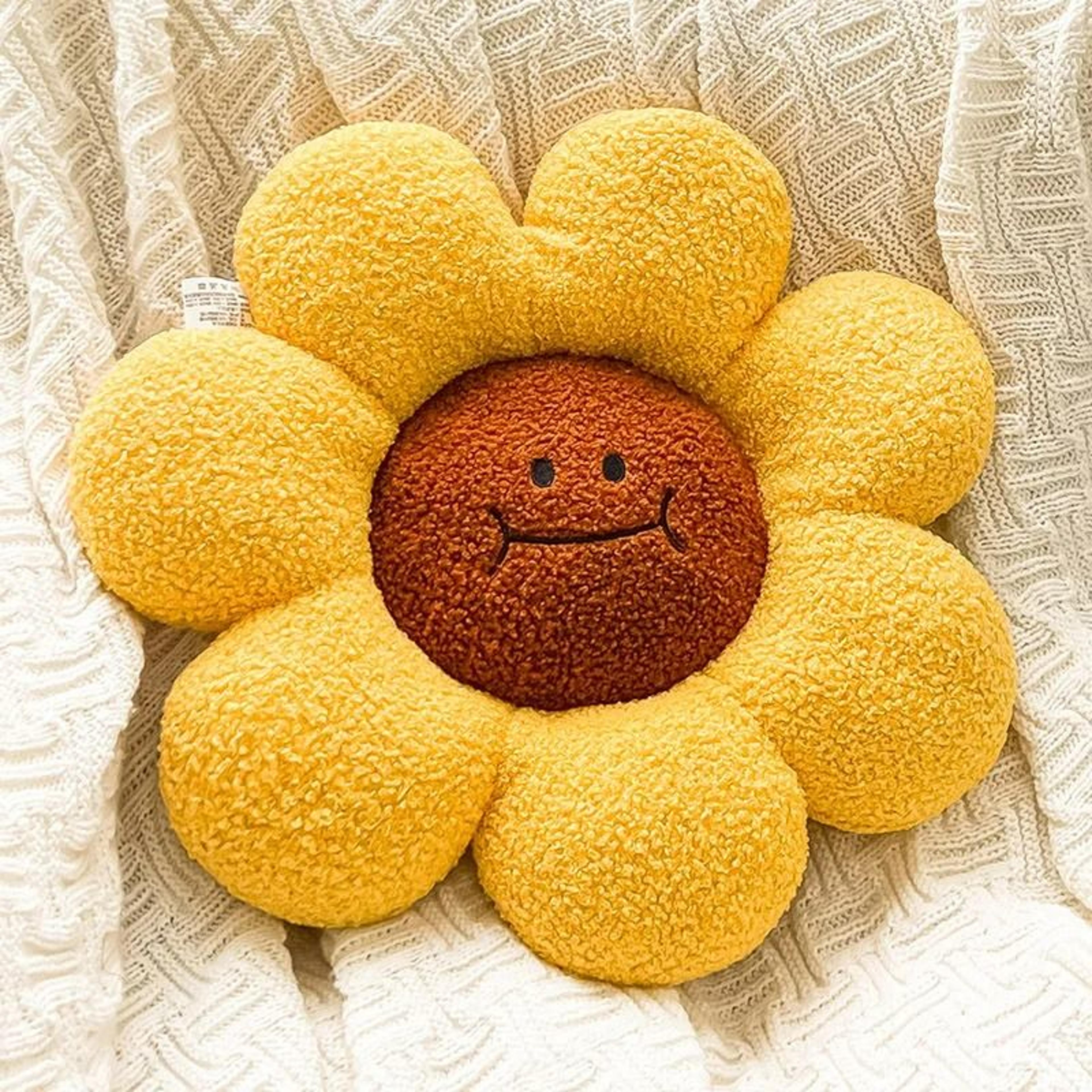 Sunflower Plush Daisy Flower Cushion Pillow 8