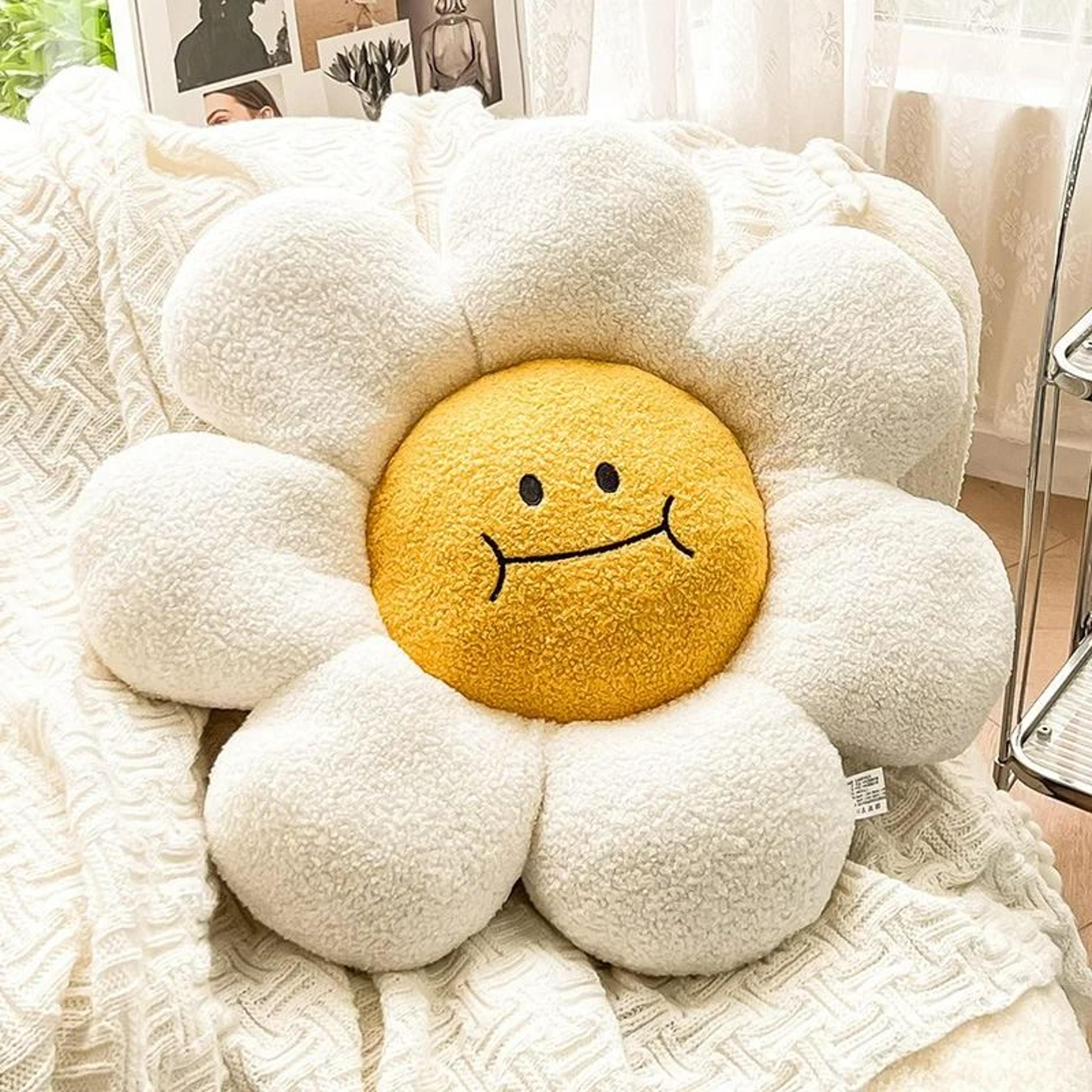 Sunflower Plush Daisy Flower Cushion Pillow 9