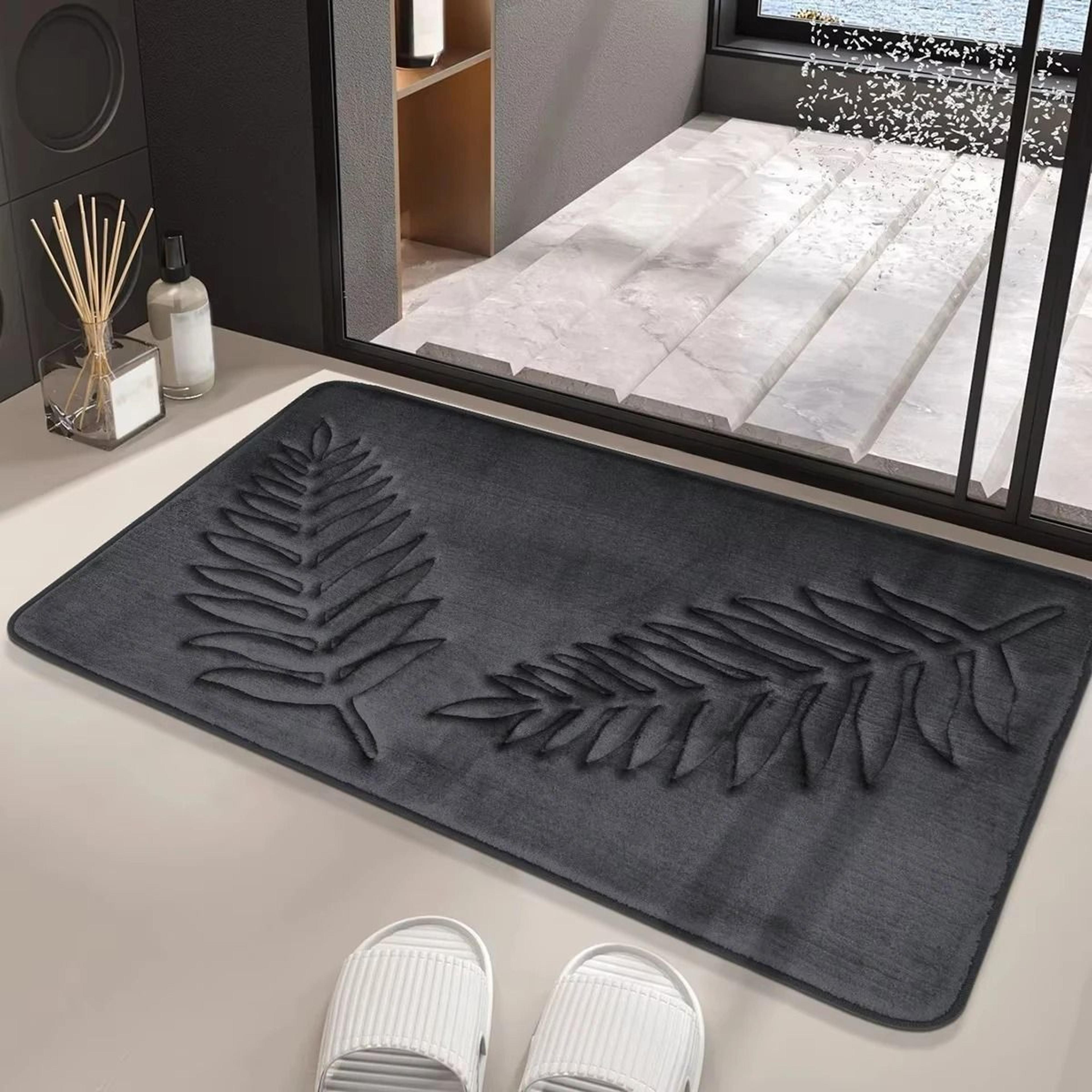 3pcs set non-slip ultra-soft quick-dry bathroom rugs