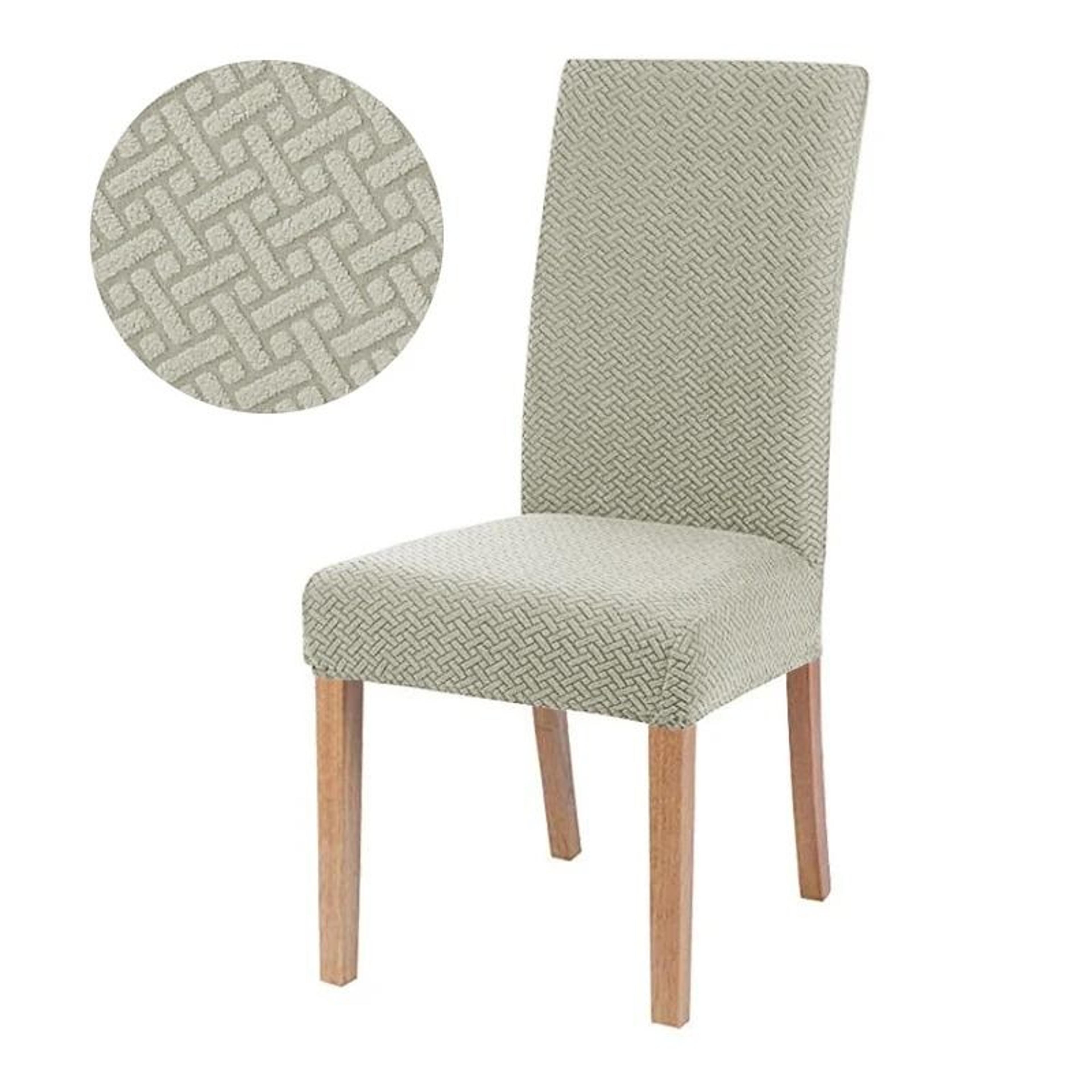 Thick Jacquard Elastic Stretch Dining Chair Cover 9