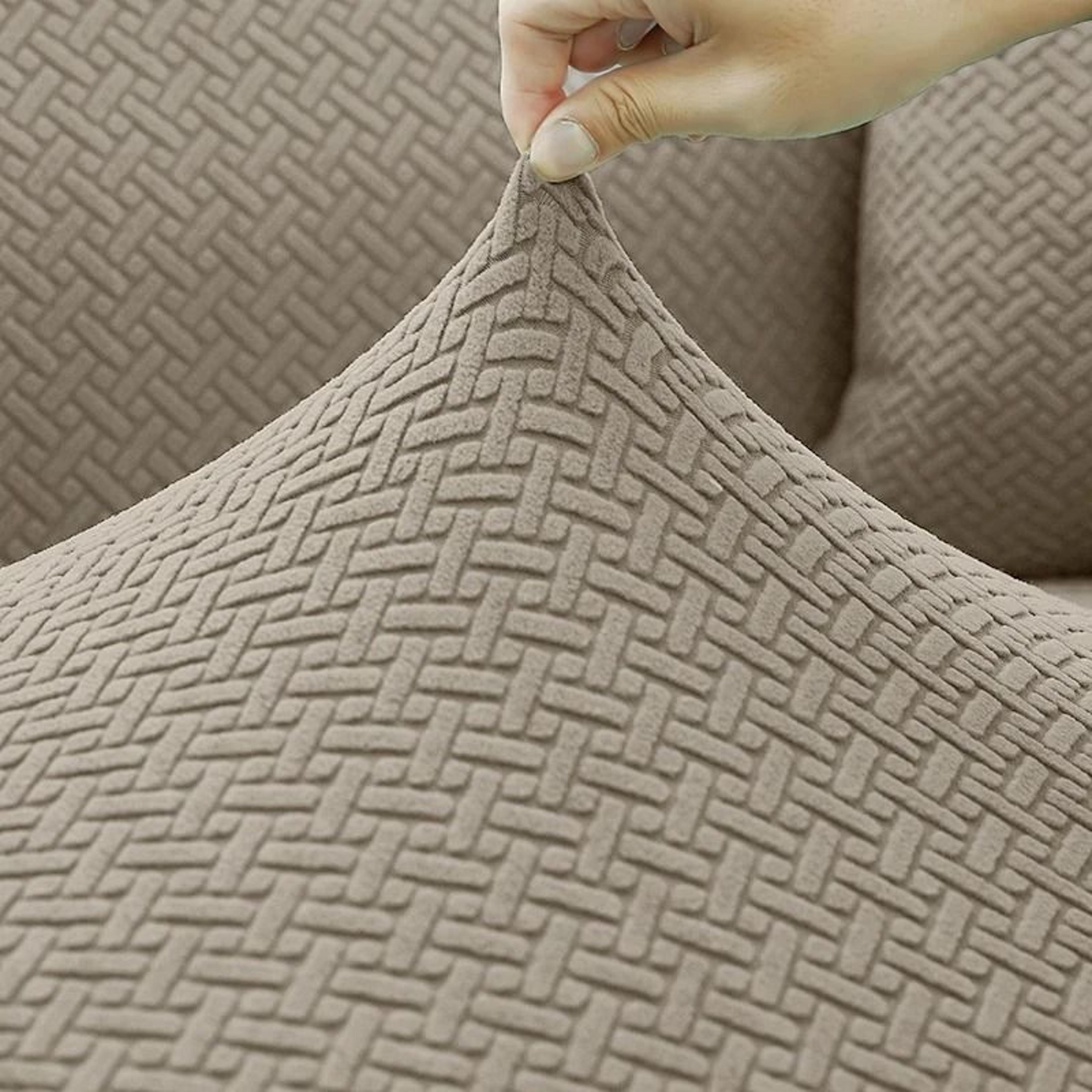Thick Jacquard Elastic Stretch Dining Chair Cover 3