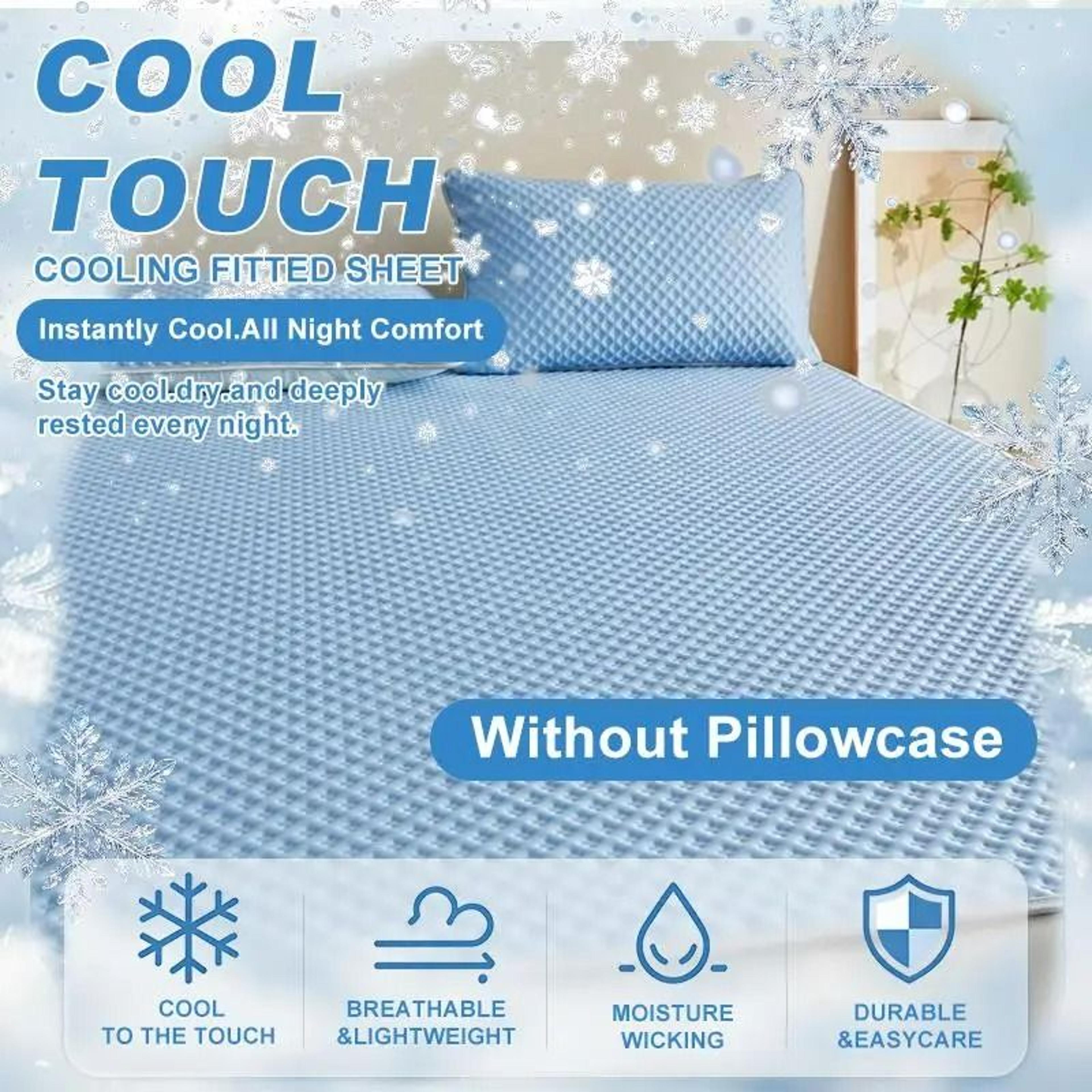 Breathable Cooling Silky Fiber Summer Mattress Pad 7