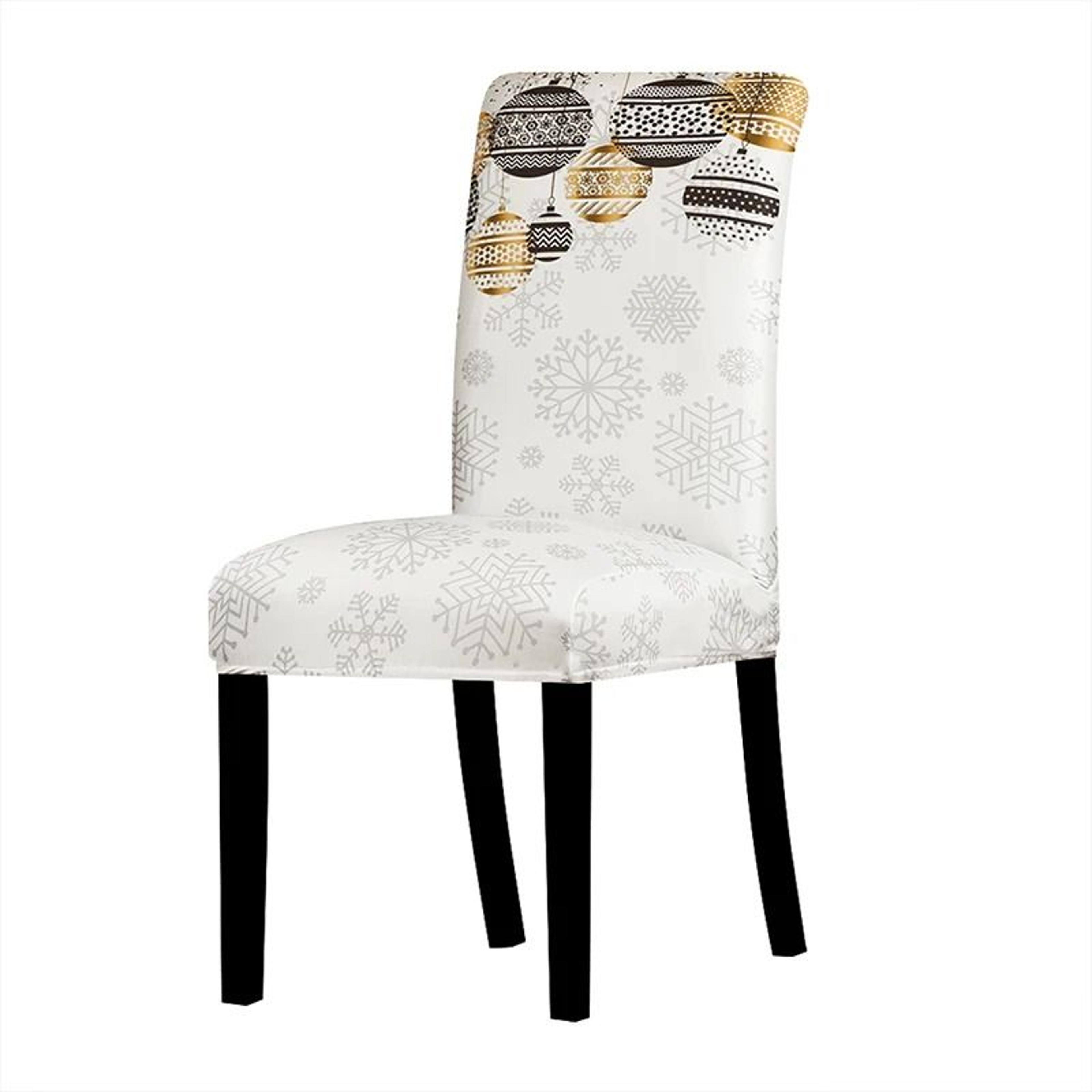 Christmas Holiday Dining Chair Seat Protector Cover 10